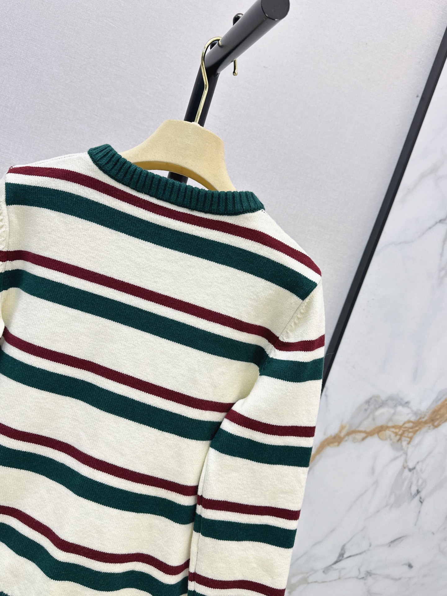 Miu 26fw stripe cardigan