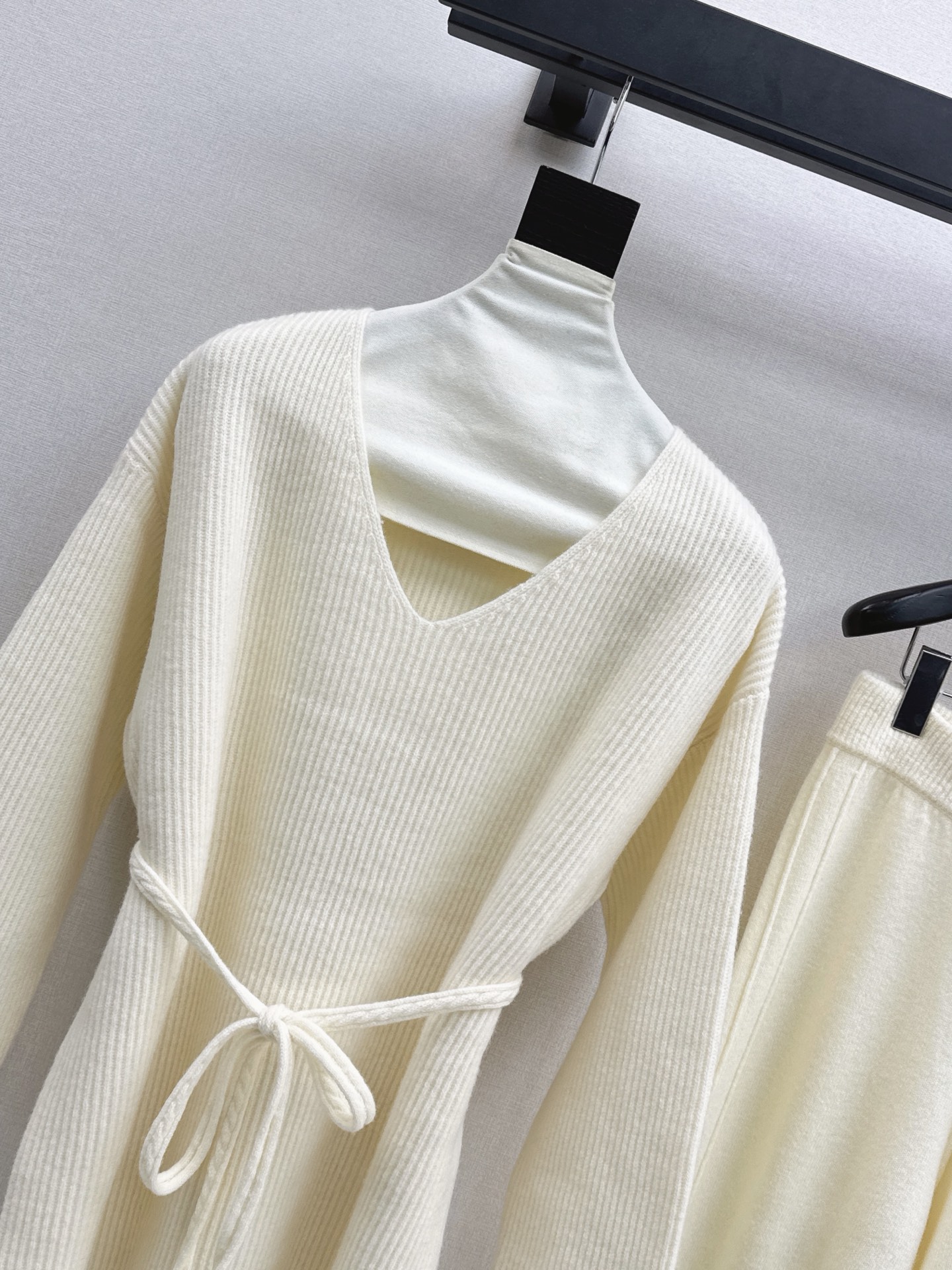 Brun 26fw wool sweater pants sets