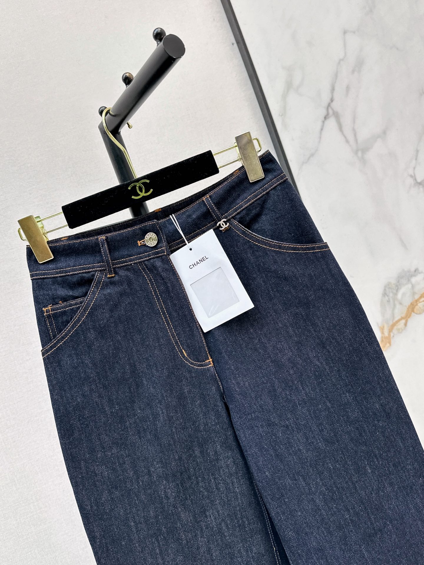 Chan 26fw straight-leg jeans