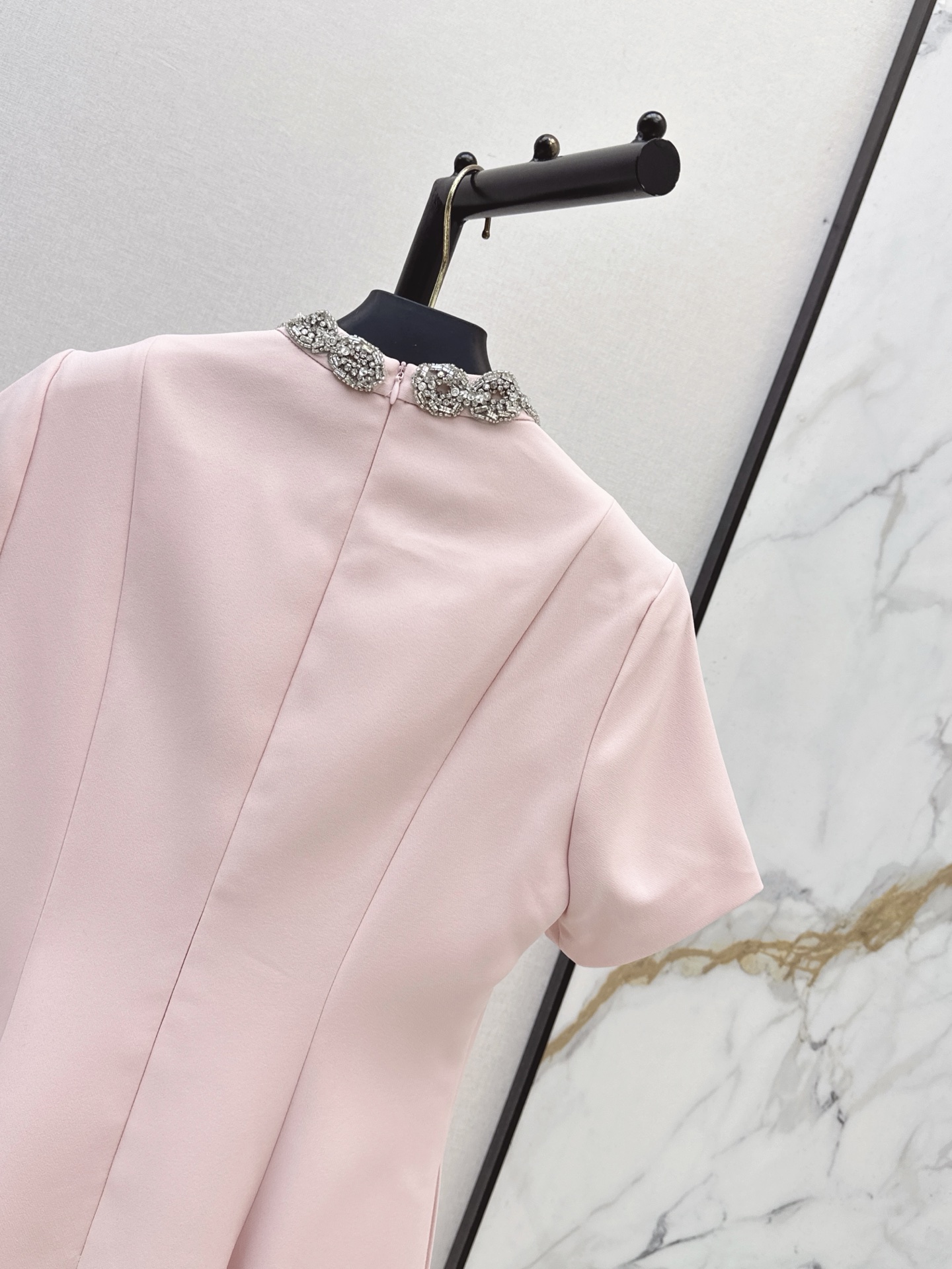 Valen 26fw rhinestone dress