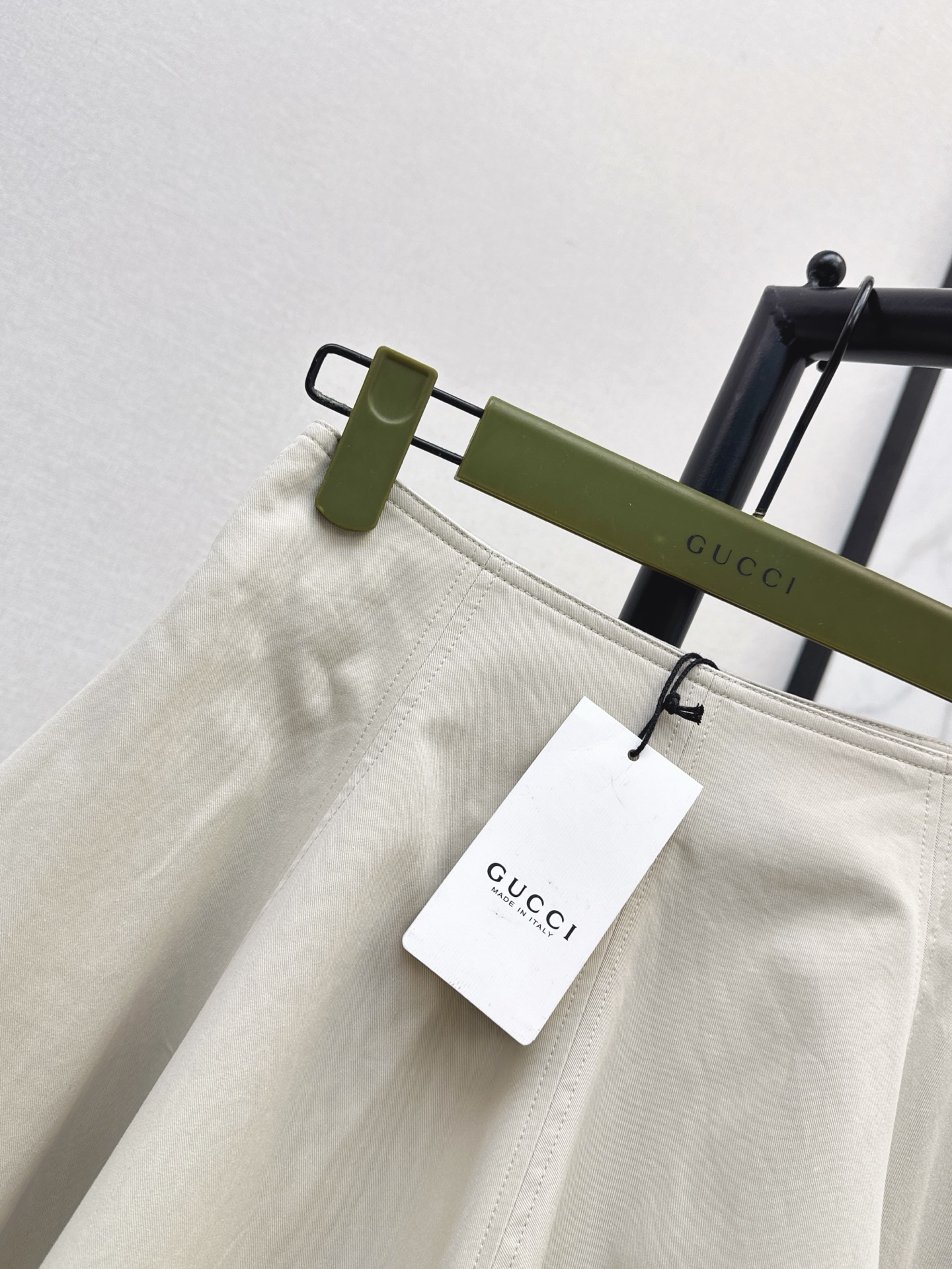 Guc 26fw pleated mini skirt
