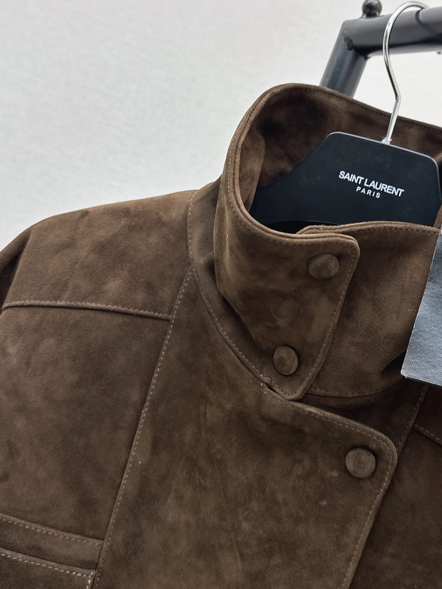 Sain 26fw suede leather jacket