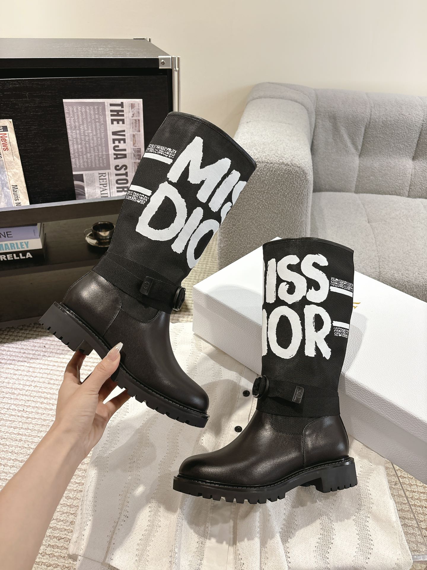 CD 25fw half boots