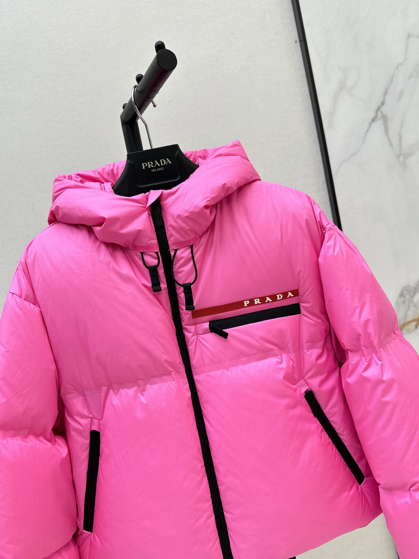 Pra 26fw hooded ski down jacket