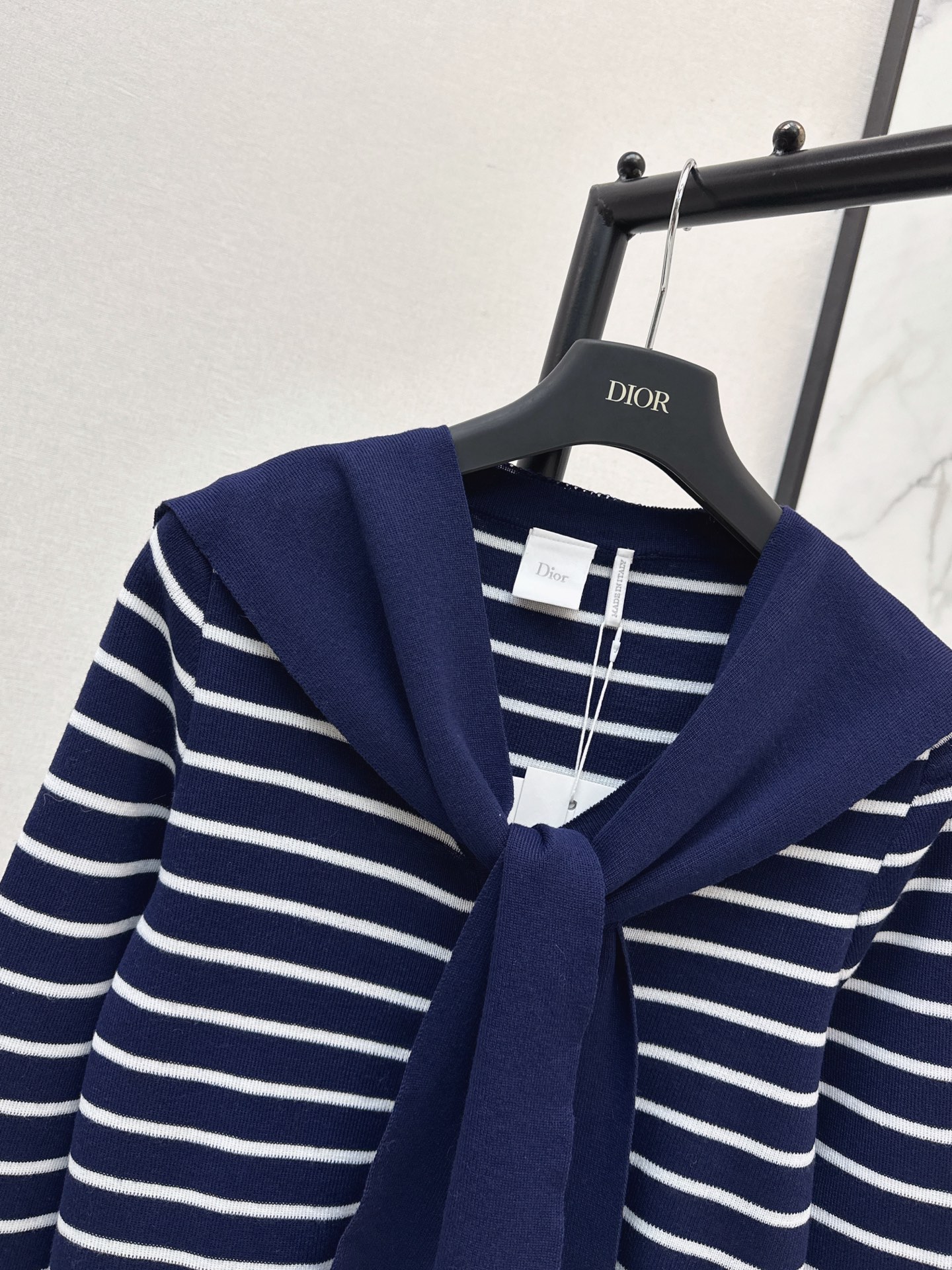 CD 26fw stripe knit cardigan