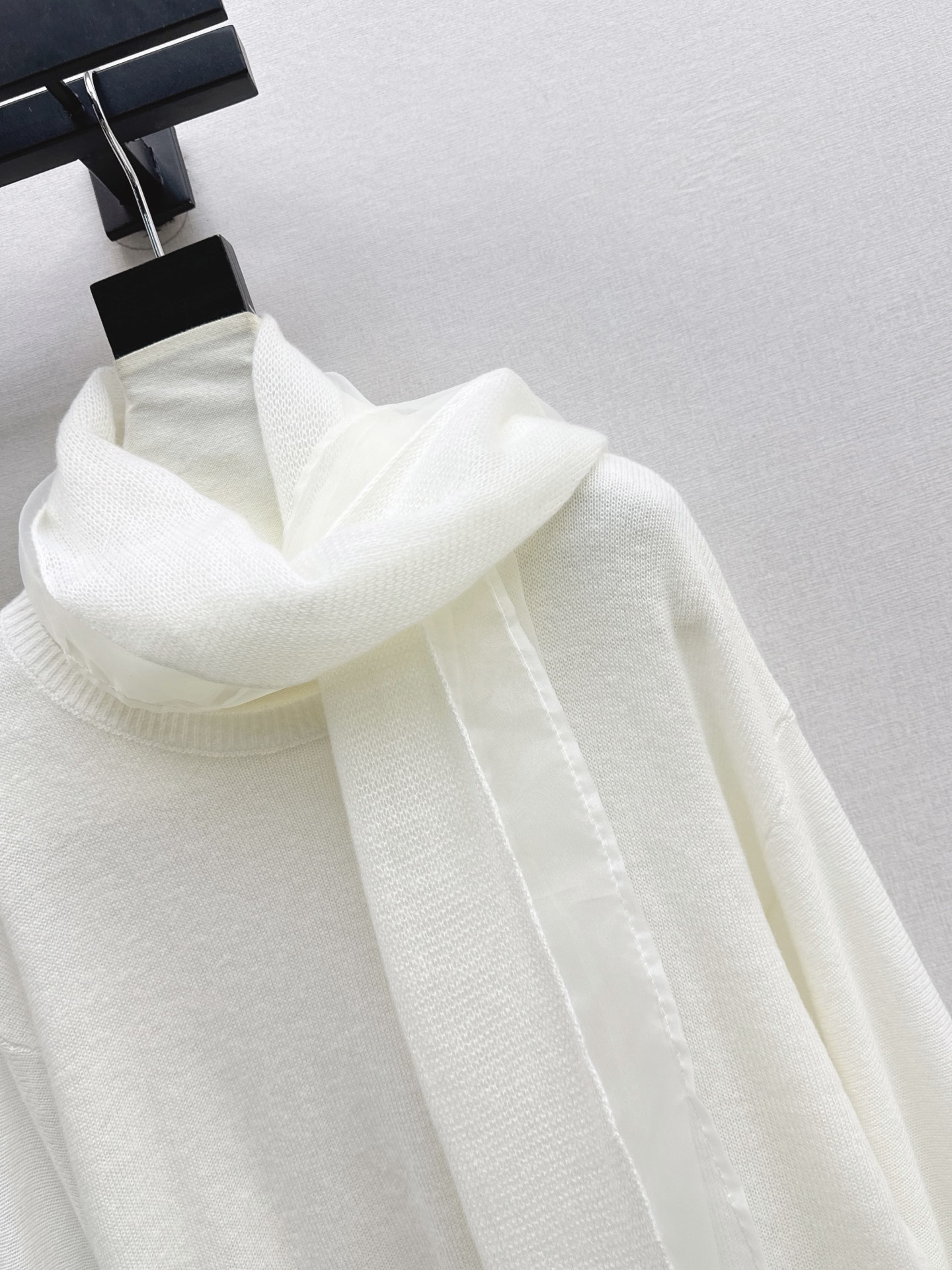 Row 26fw scarf wool knitwear