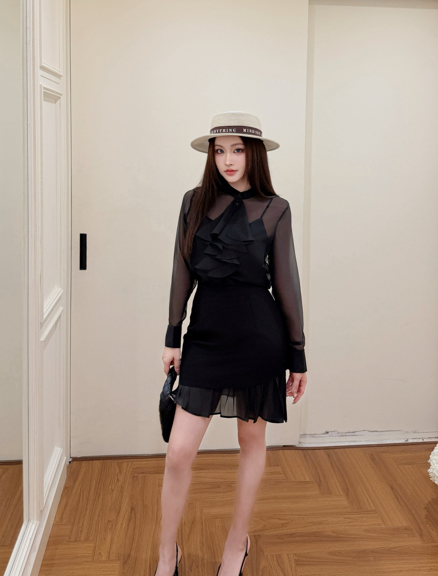 CD 26ss ruffle shirt