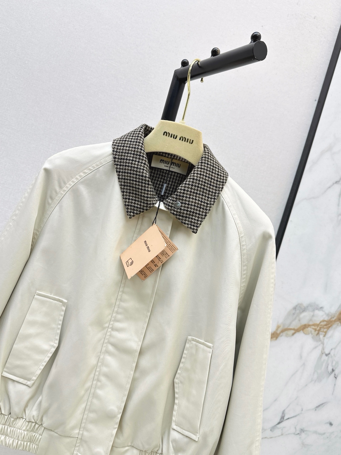 Miu 26fw zipper jacket