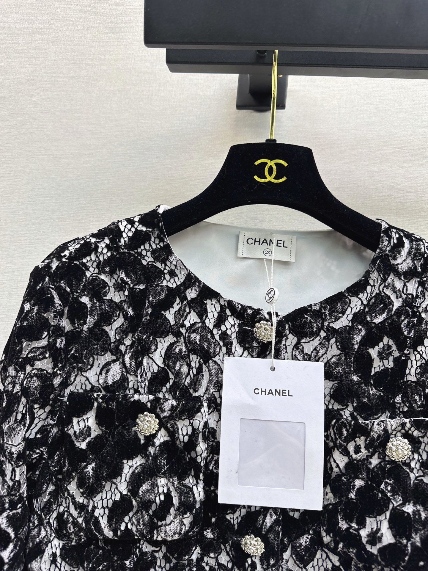 Chan 26fw lace jacket