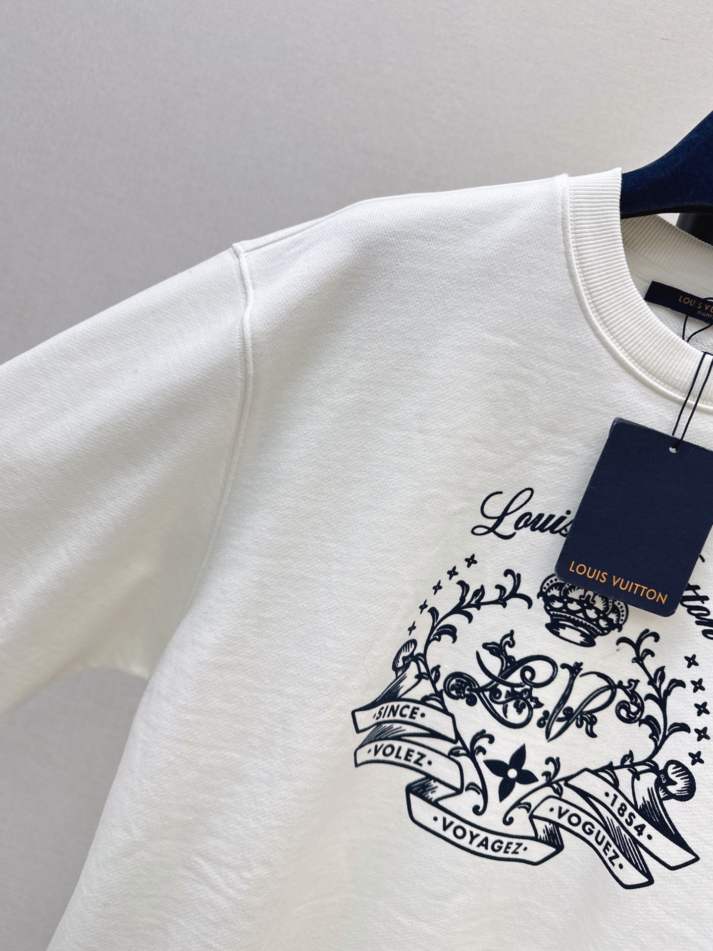 Loui 26fw print sweatshirt
