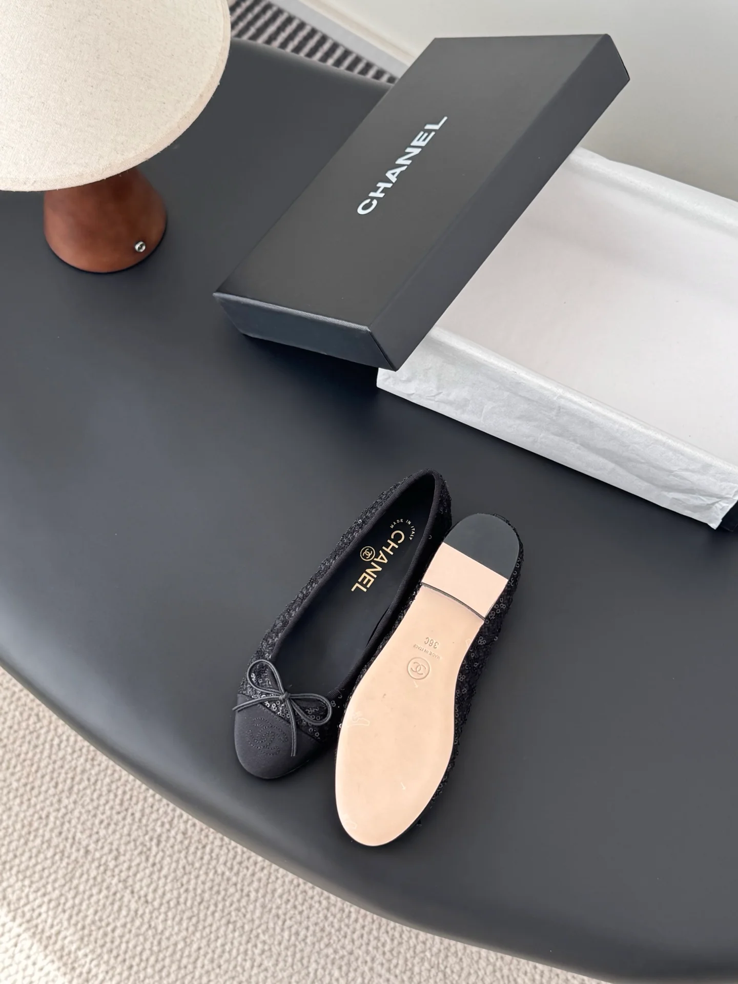 Chan 26ss ballerina shoes