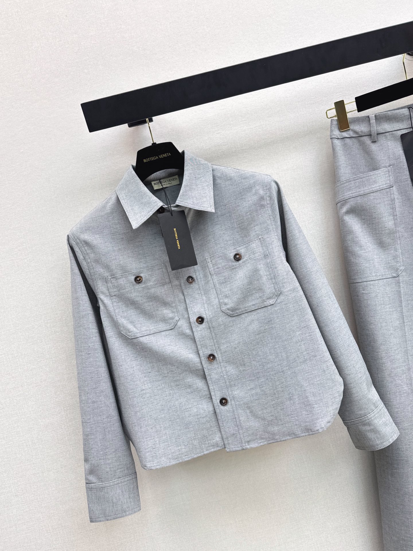 Bott 26fw cropped shirt