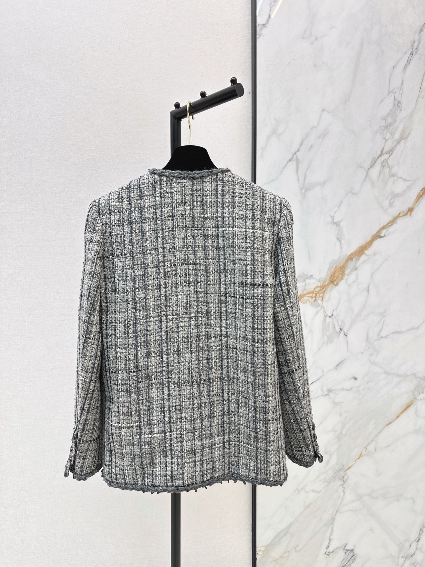Chan 26fw tweed woven jacket