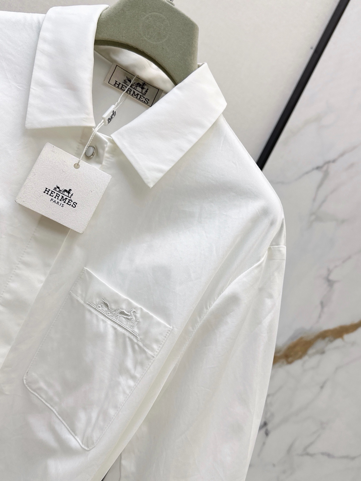Her 26ss belted shirt dress