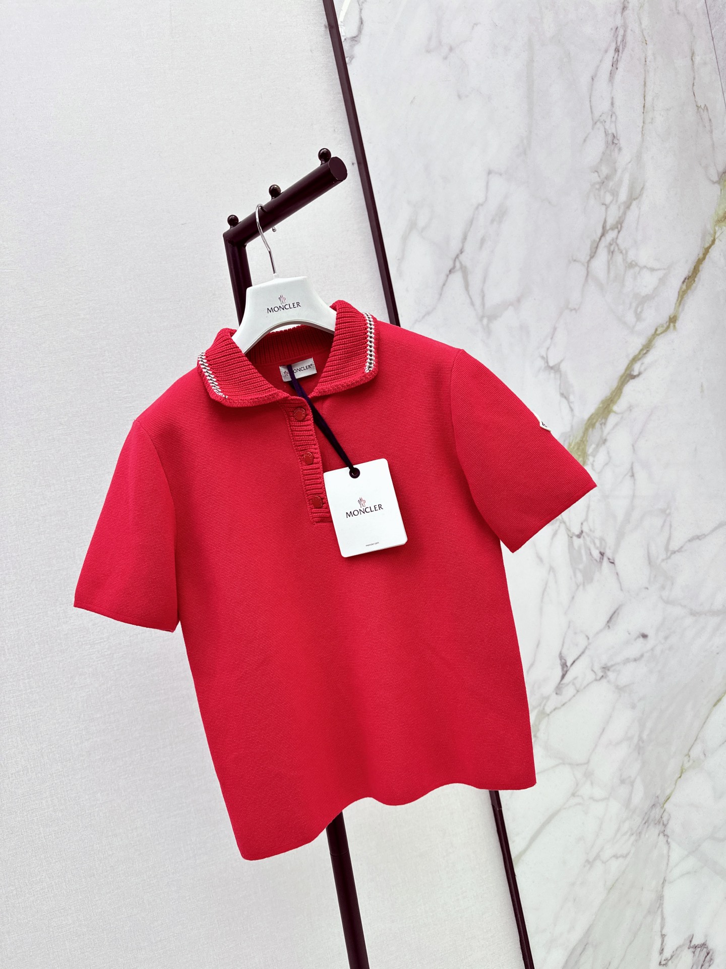 Monc 26fw knit polo