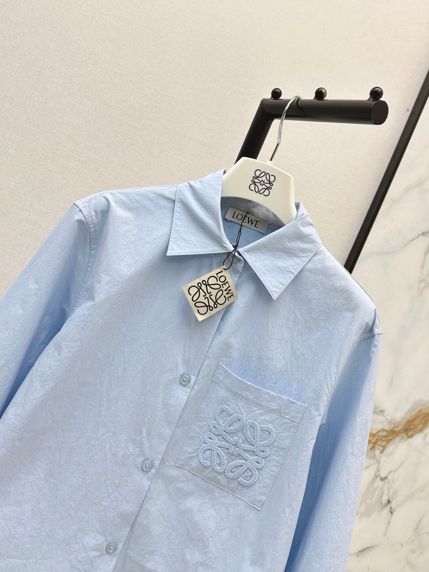 Loe 26ss embroidery shirt