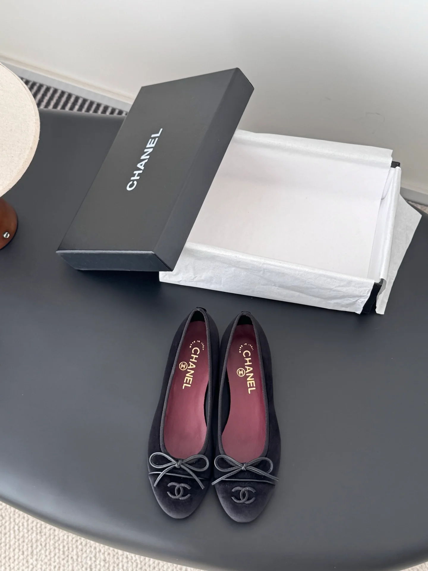 Chan 26ss ballerina shoes