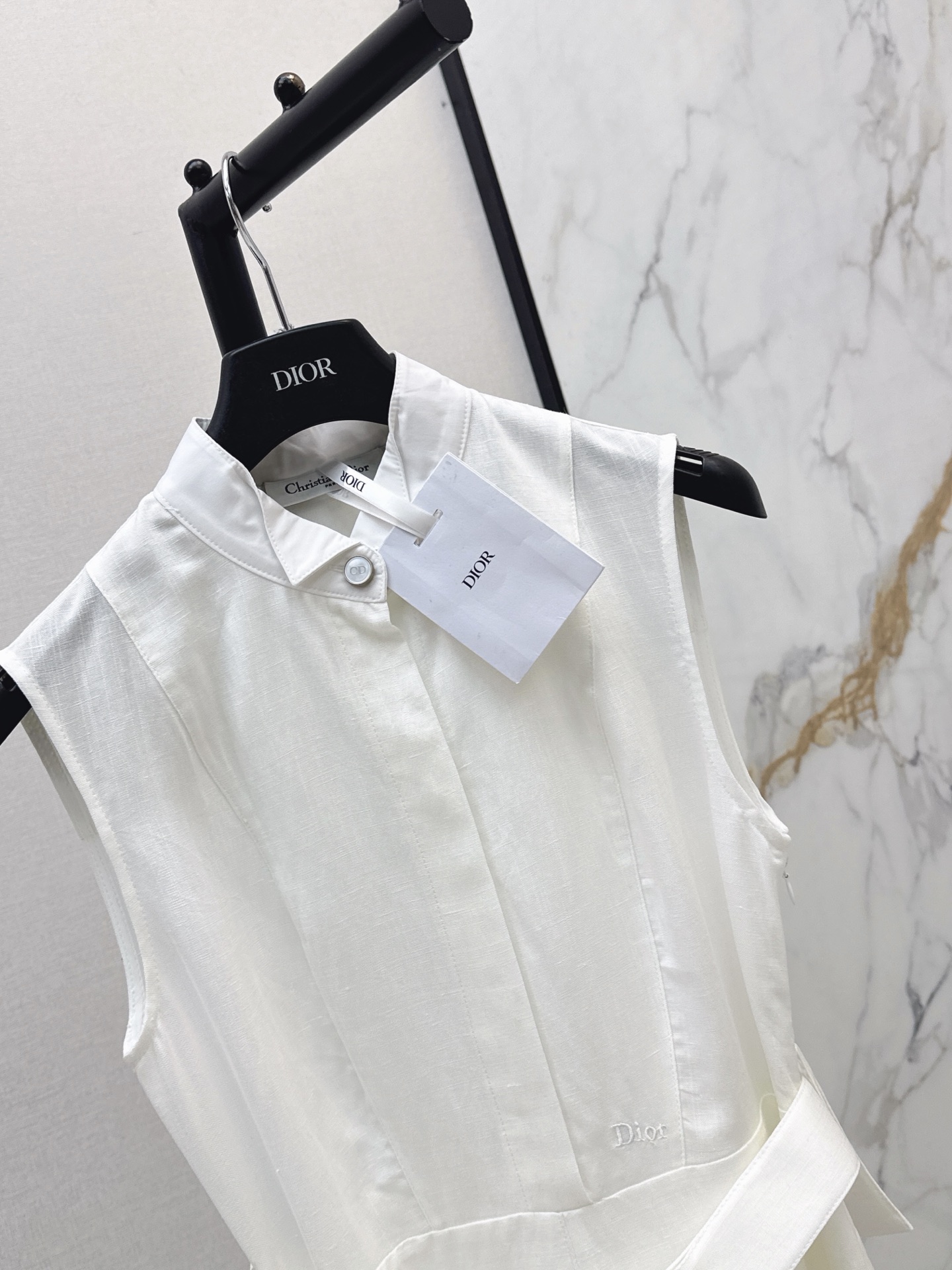 CD 26fw sleeveless shirt dress