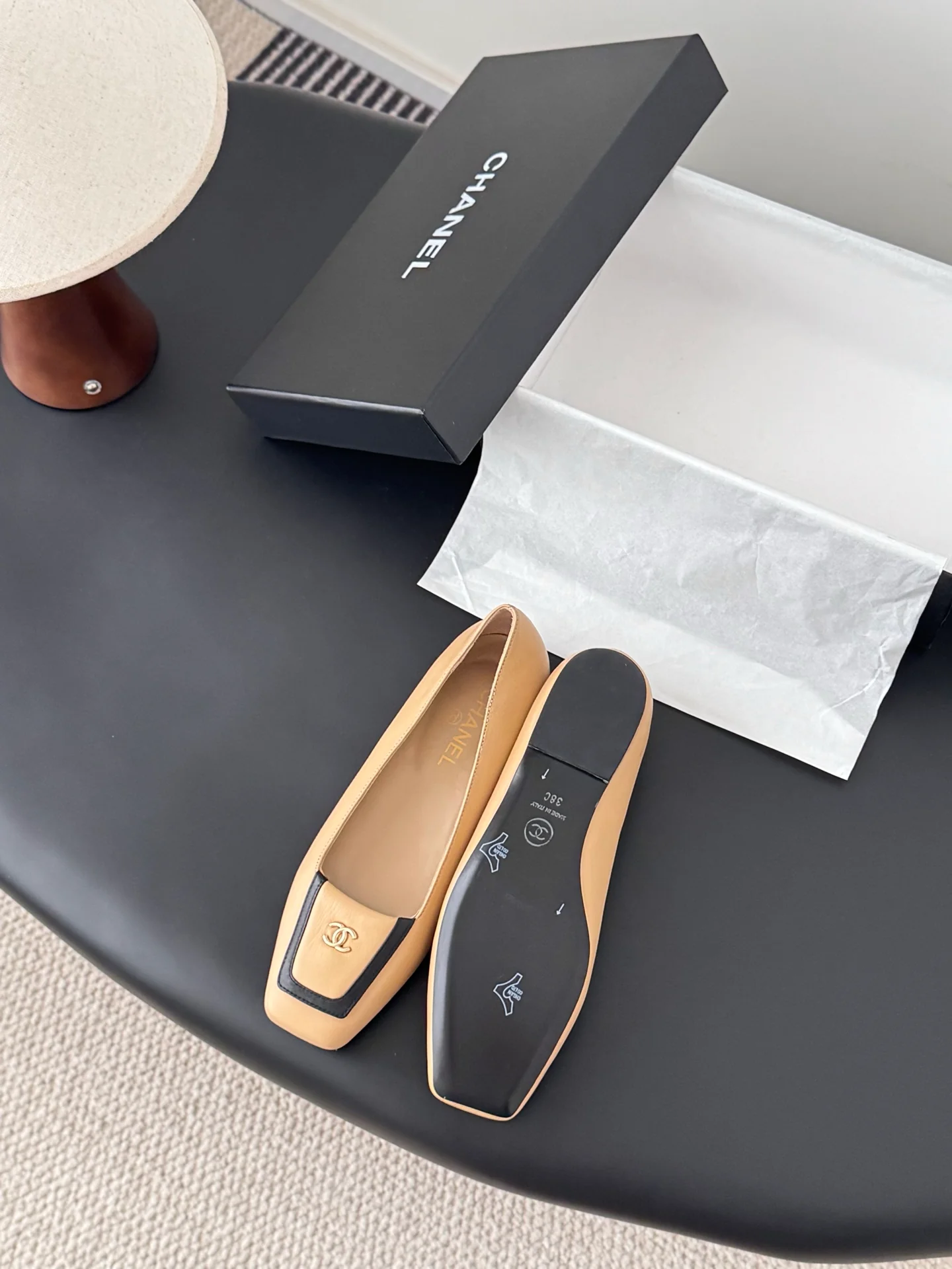 Chan 25fw mary jane flats