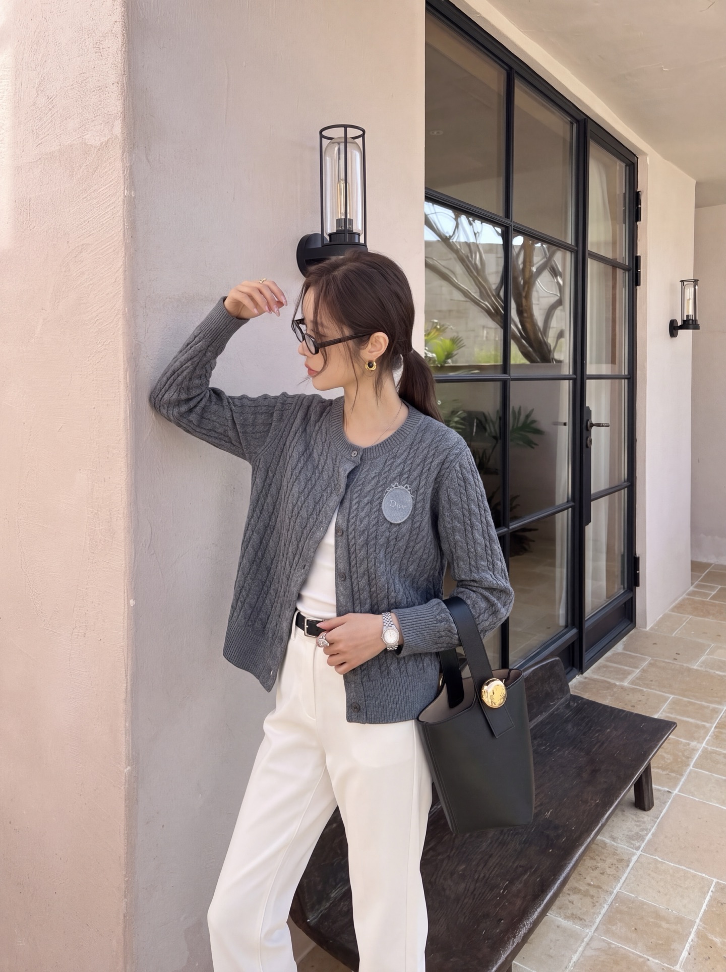 CD 26fw knit caedigan