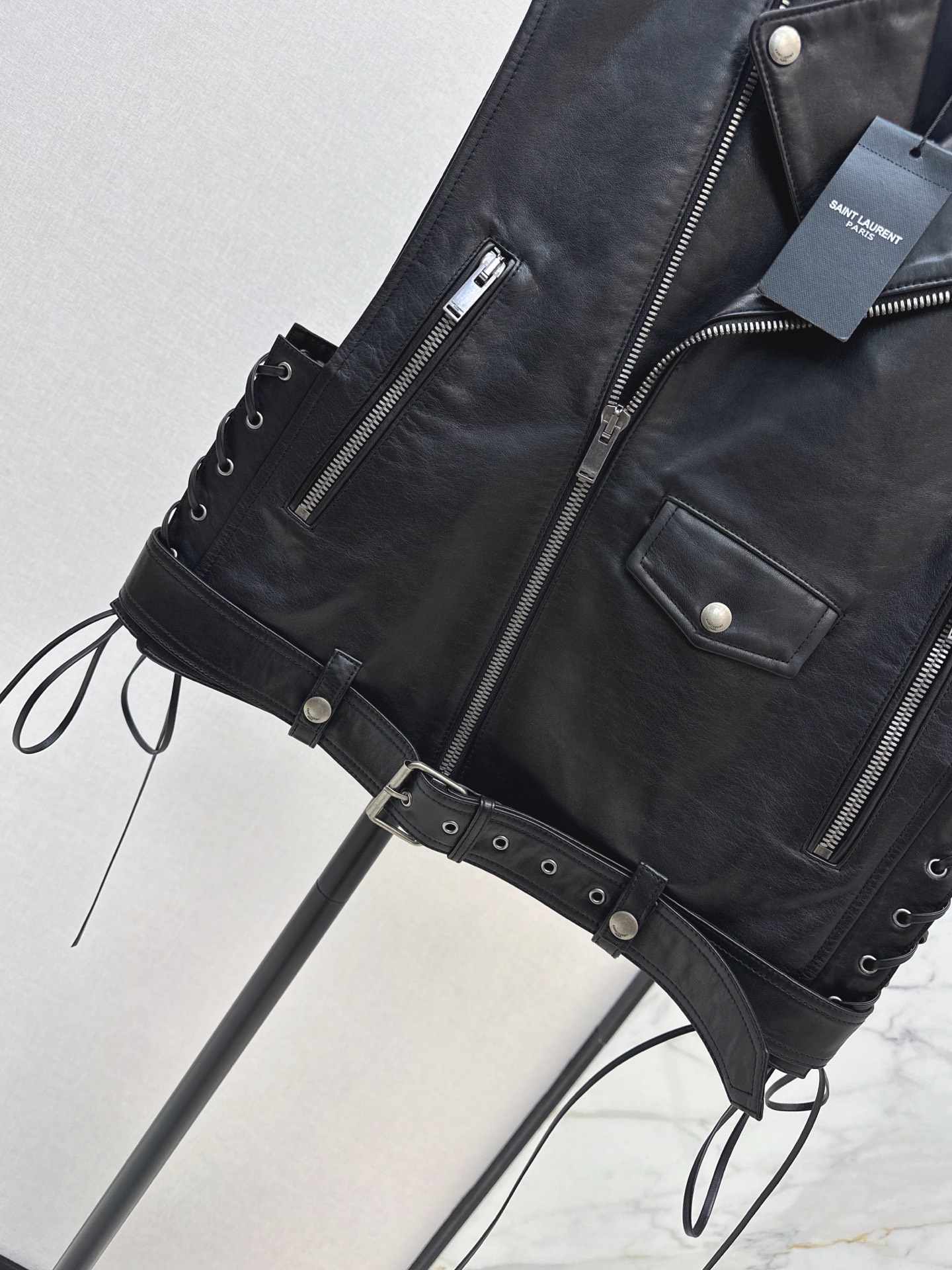 Sain 26fw moto vest