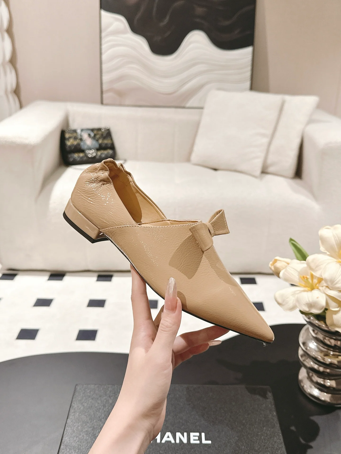 Chan 25fw mary jane flats
