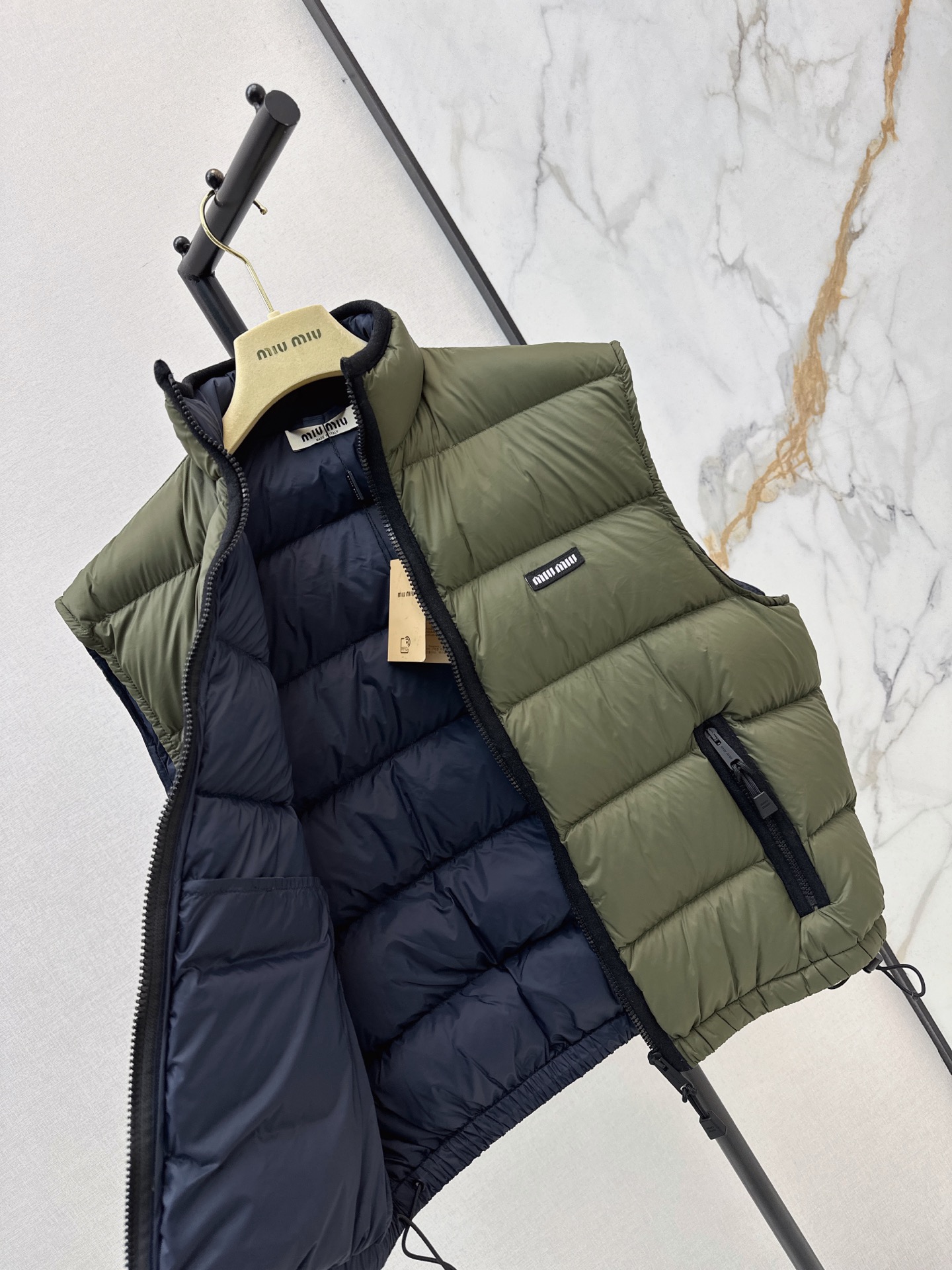 Miu 26fw down vest