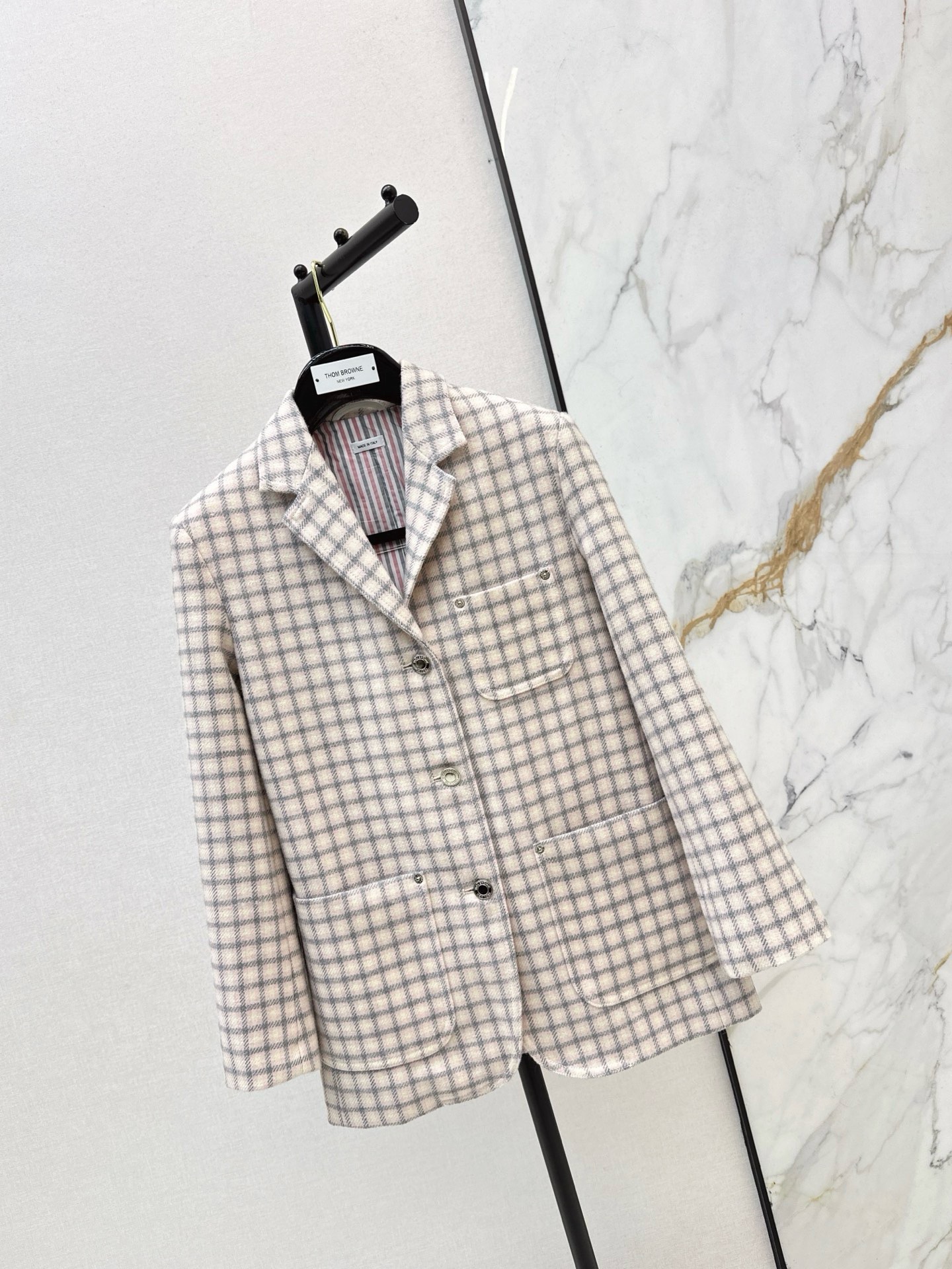 Thom 26fw tweed blazer