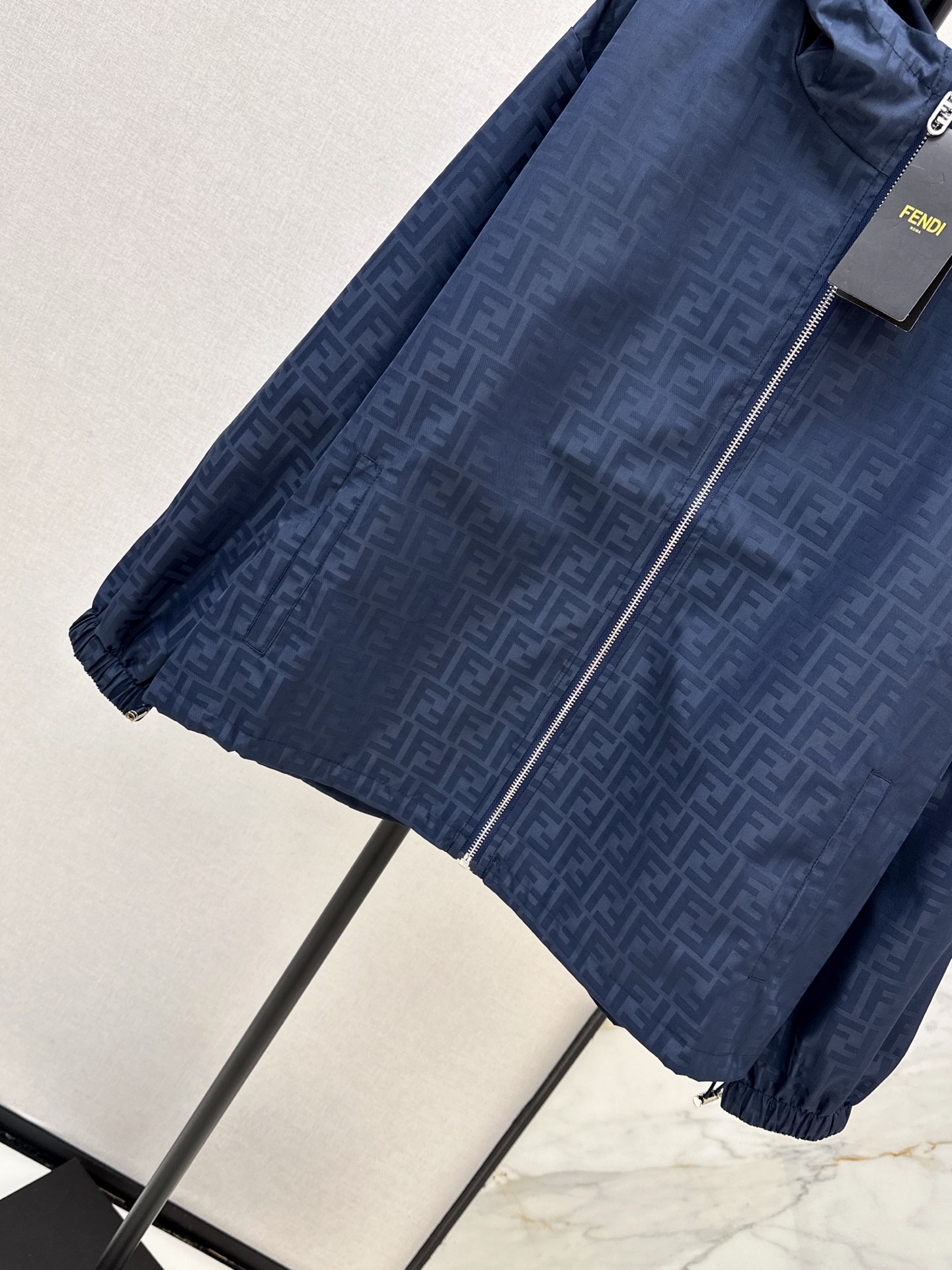 Fen 26fw jacquared hooded jacket