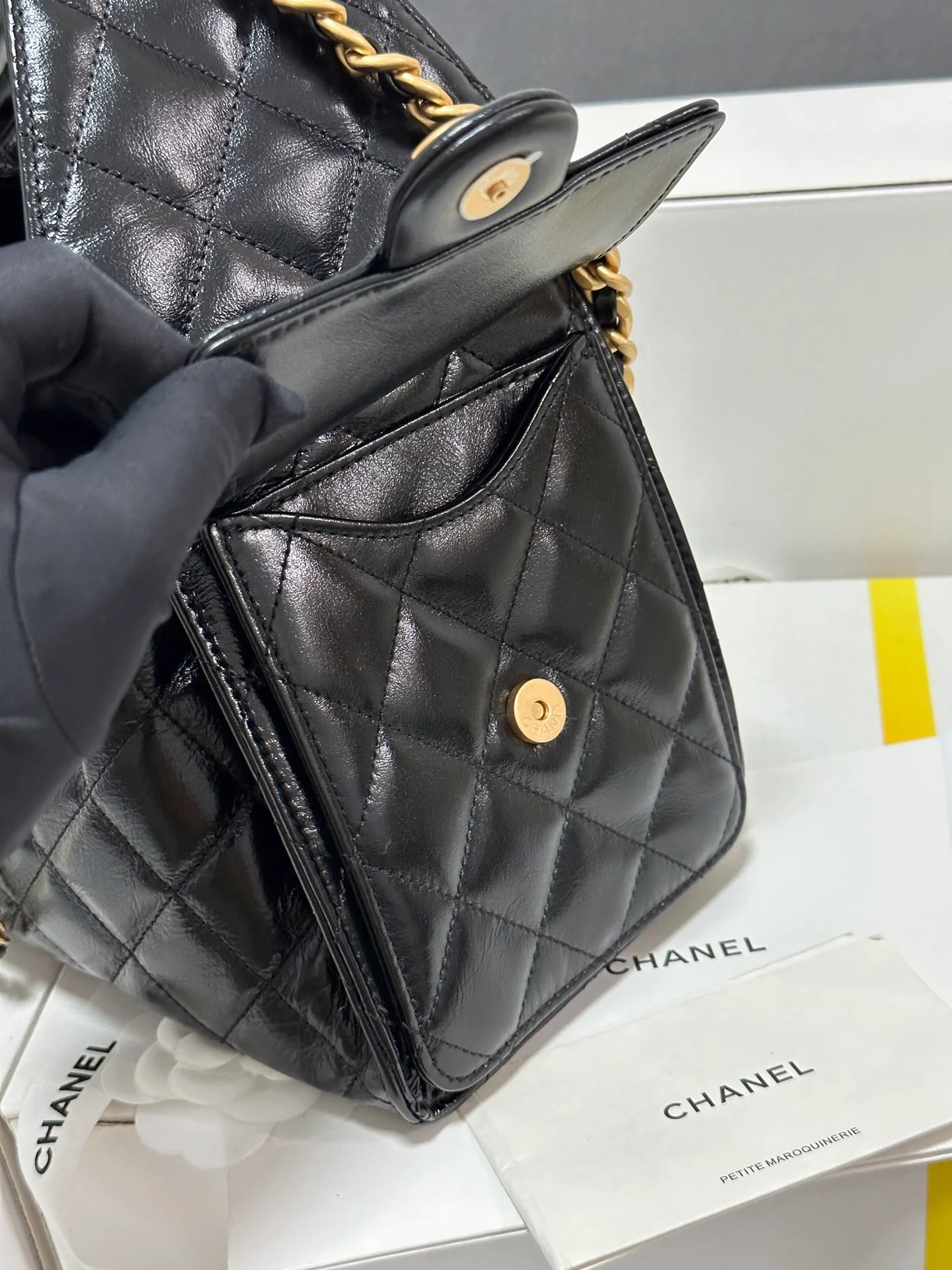 Chan 25c hobo bag