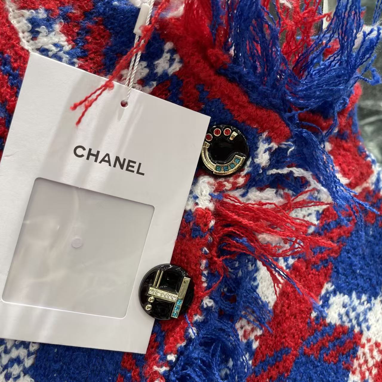 Chan 26fw Plaid Tweed Jacket