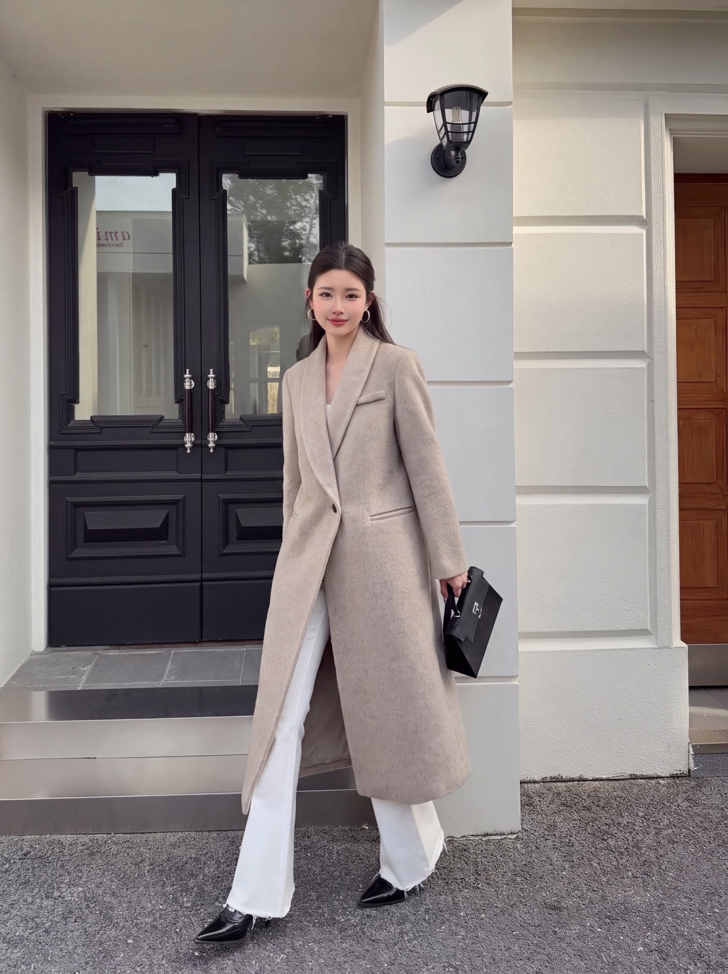 Max 26fw woolen overcoats
