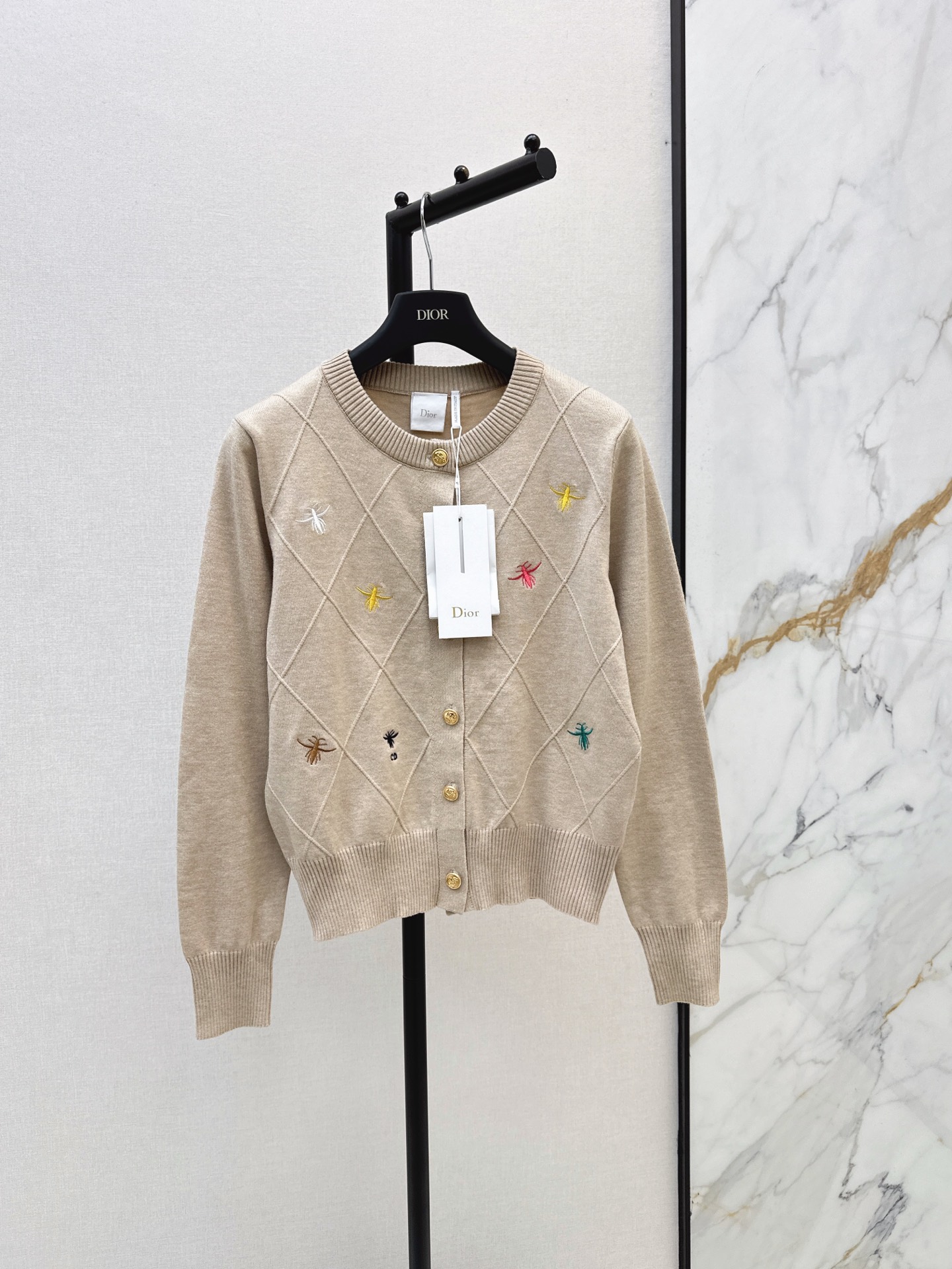 CD 26fw embroidery cardigan