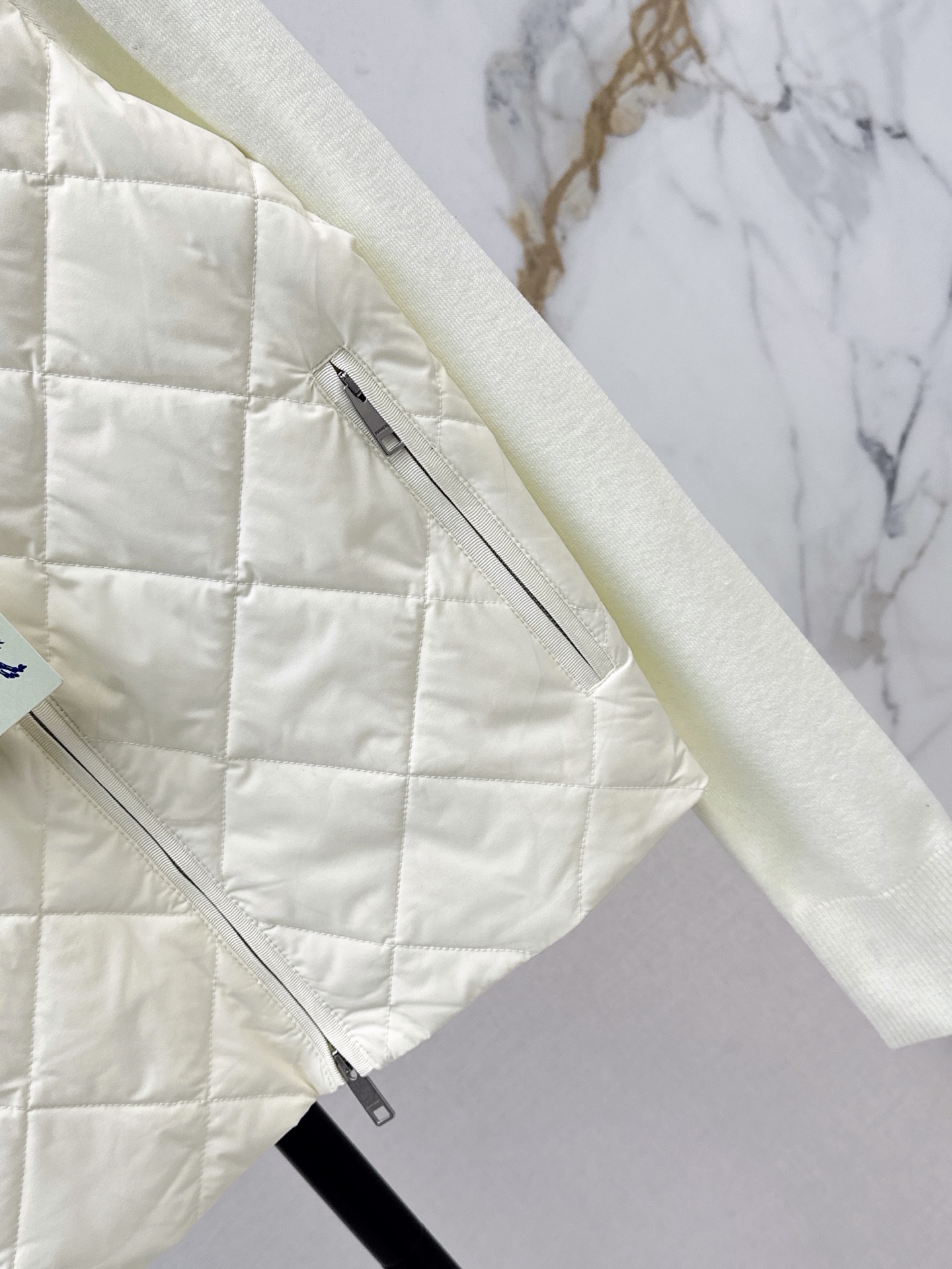 Bur 26fw knit contract down jacket