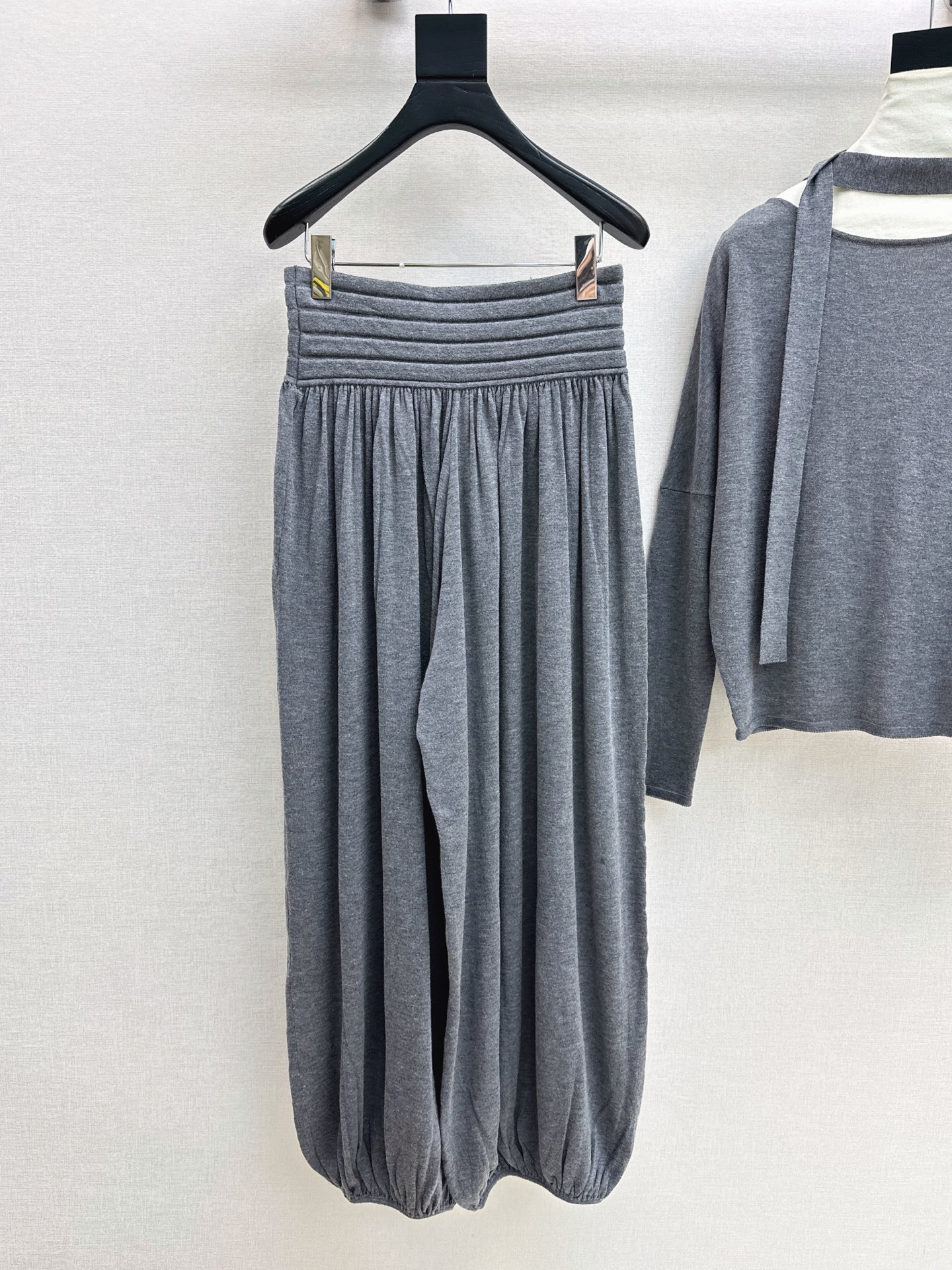 Row 26fw wool knitwear pants sets