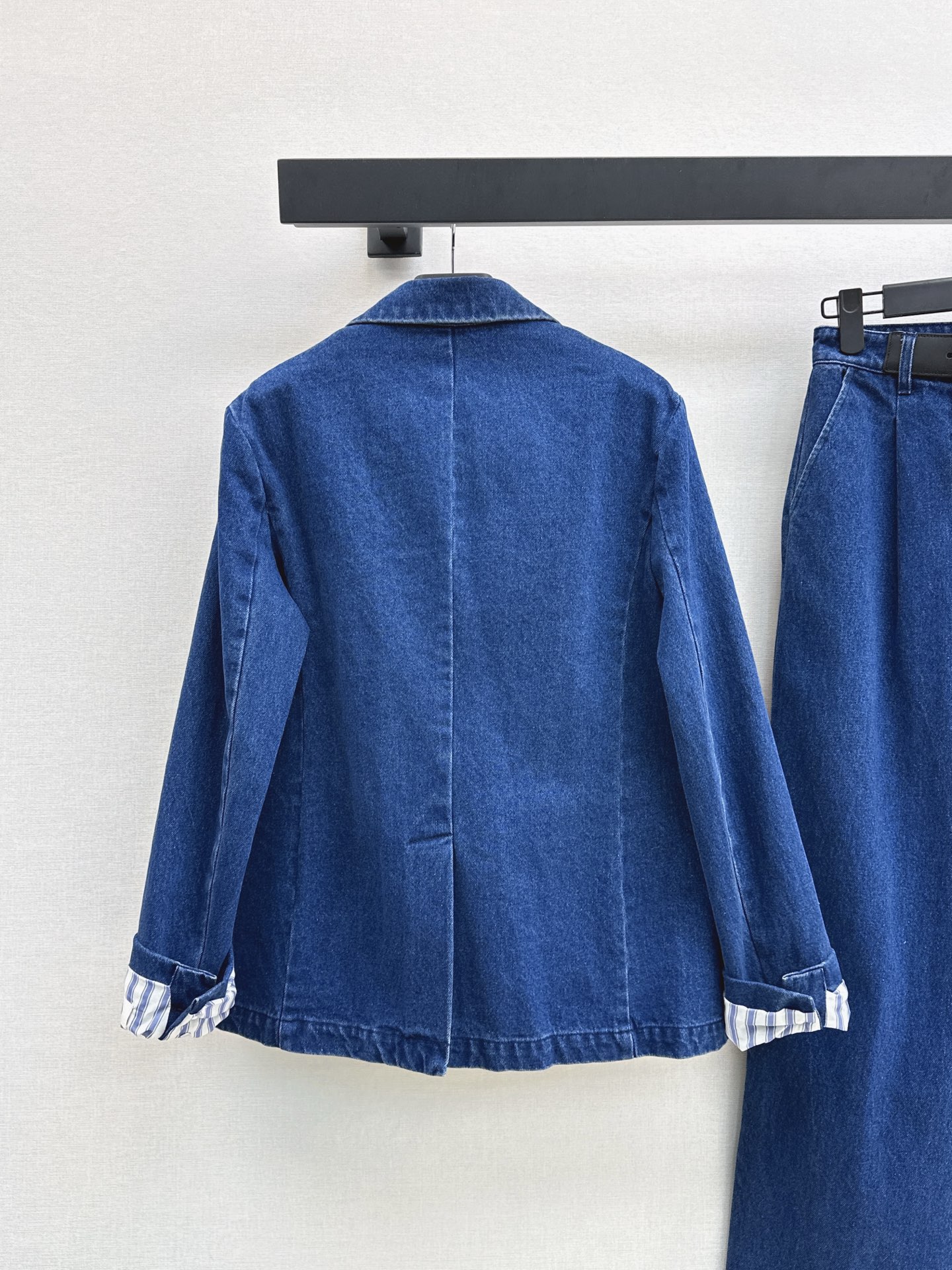 Pra 26fw denim blazer