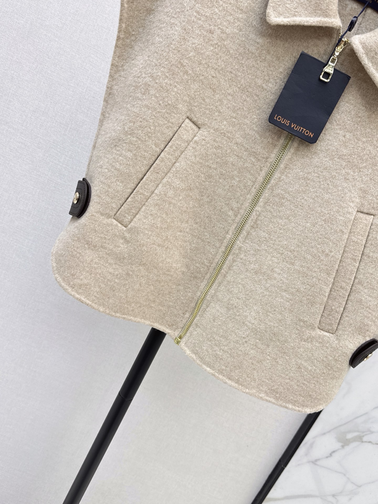 Loui 26fw woolen knit vest