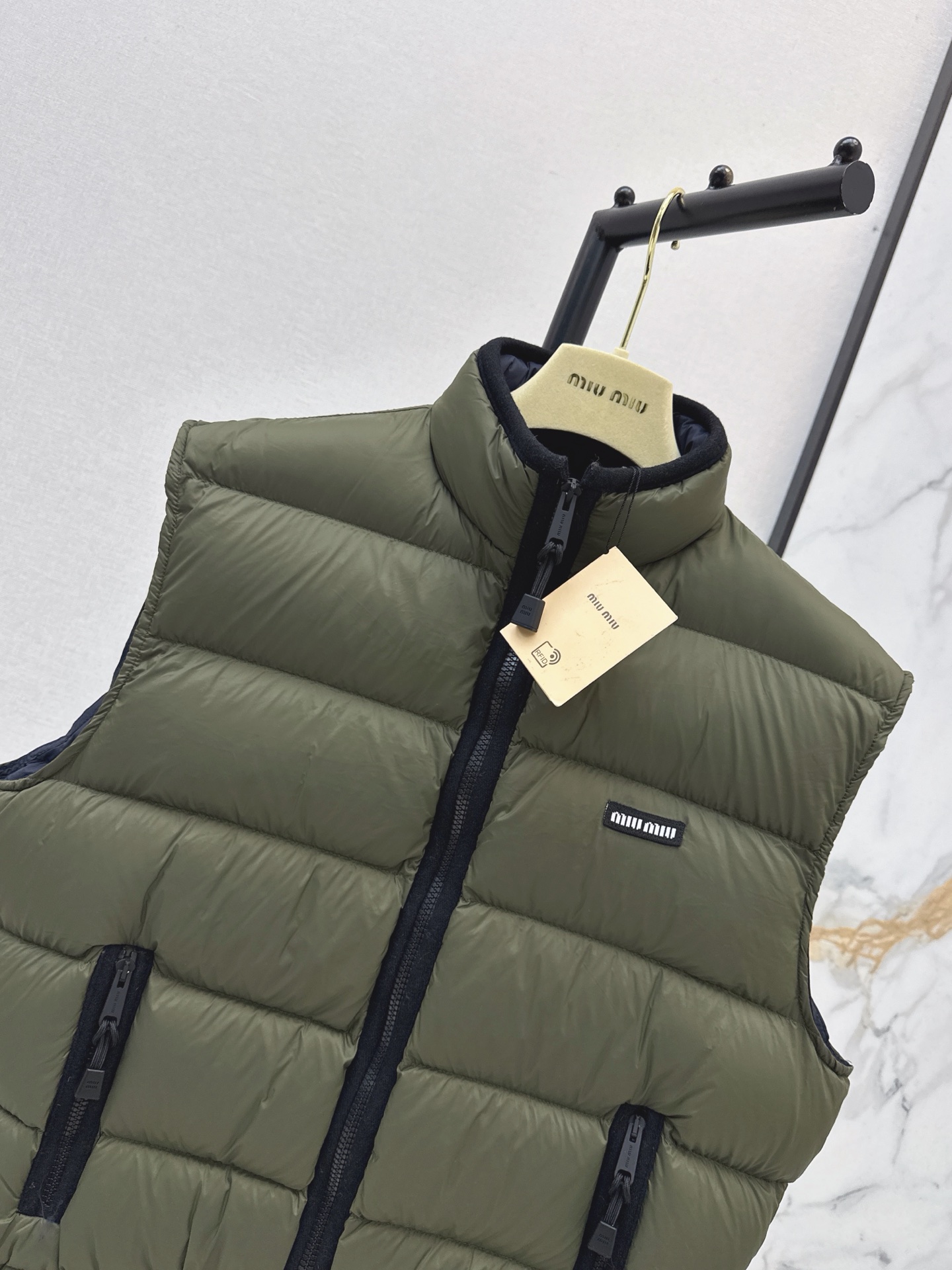 Miu 26fw down vest