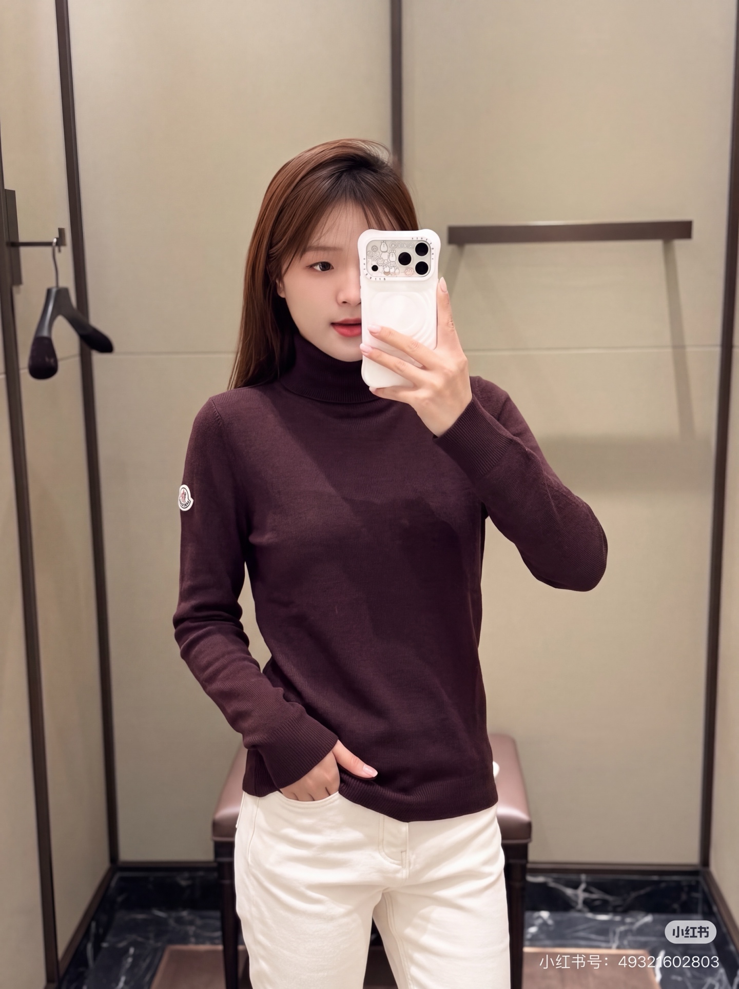 Monc 26fw knit basic tee