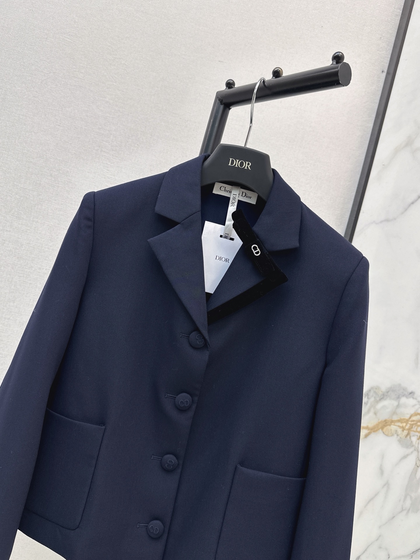 CD 26fw bow cropped jacket