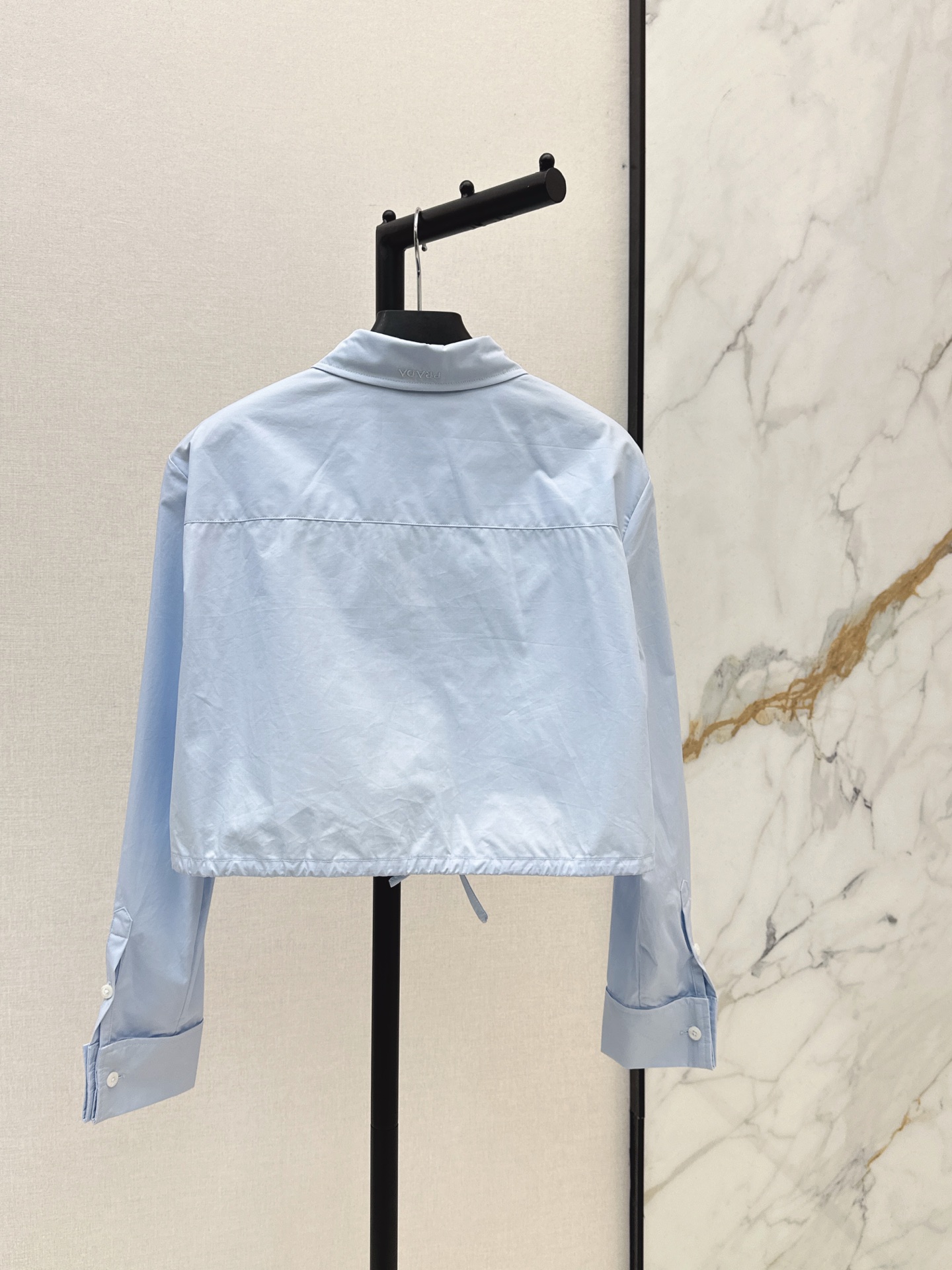 Pra 26fw cropped shirt