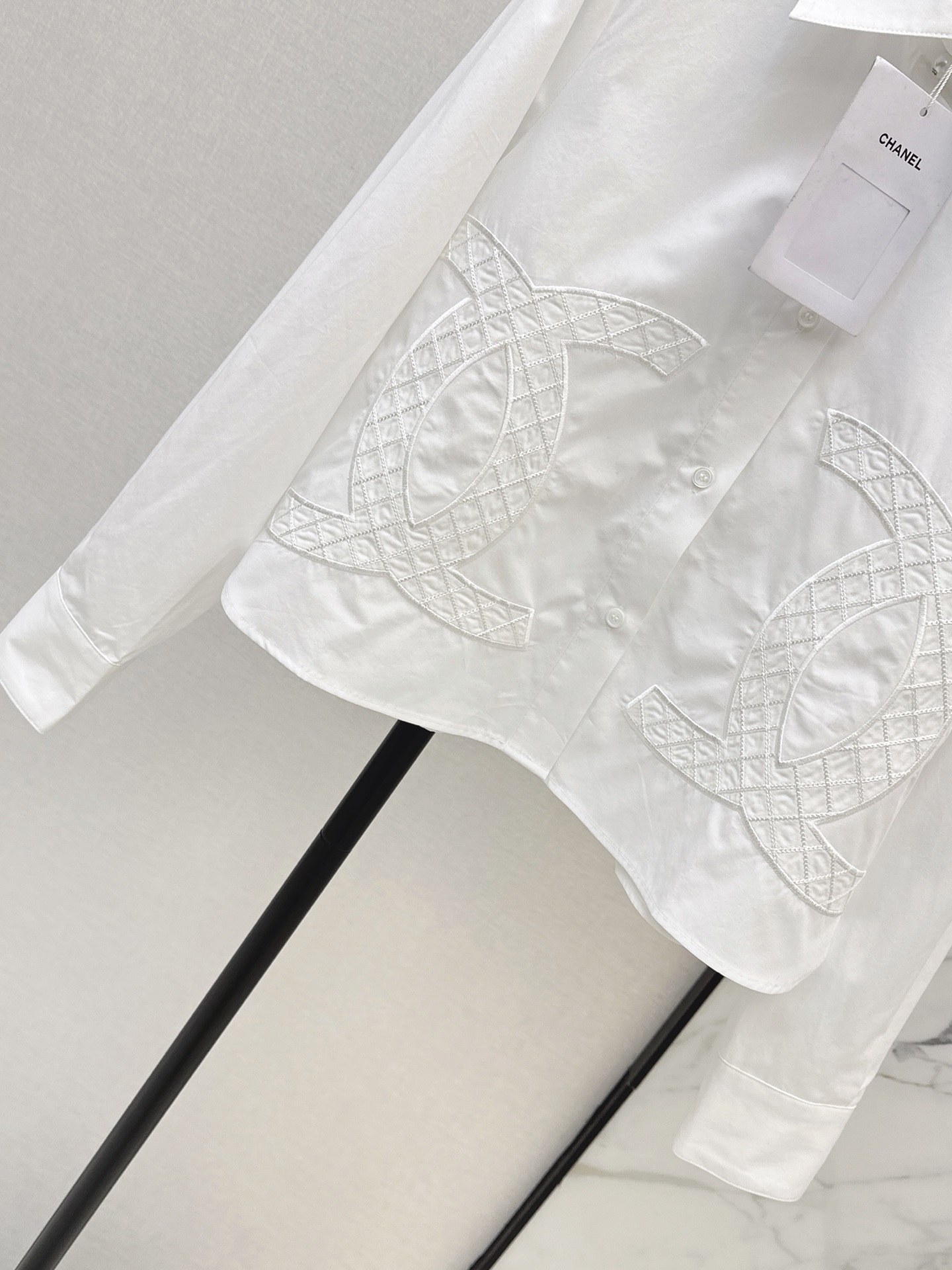 Chan 26fw embroidery shirt