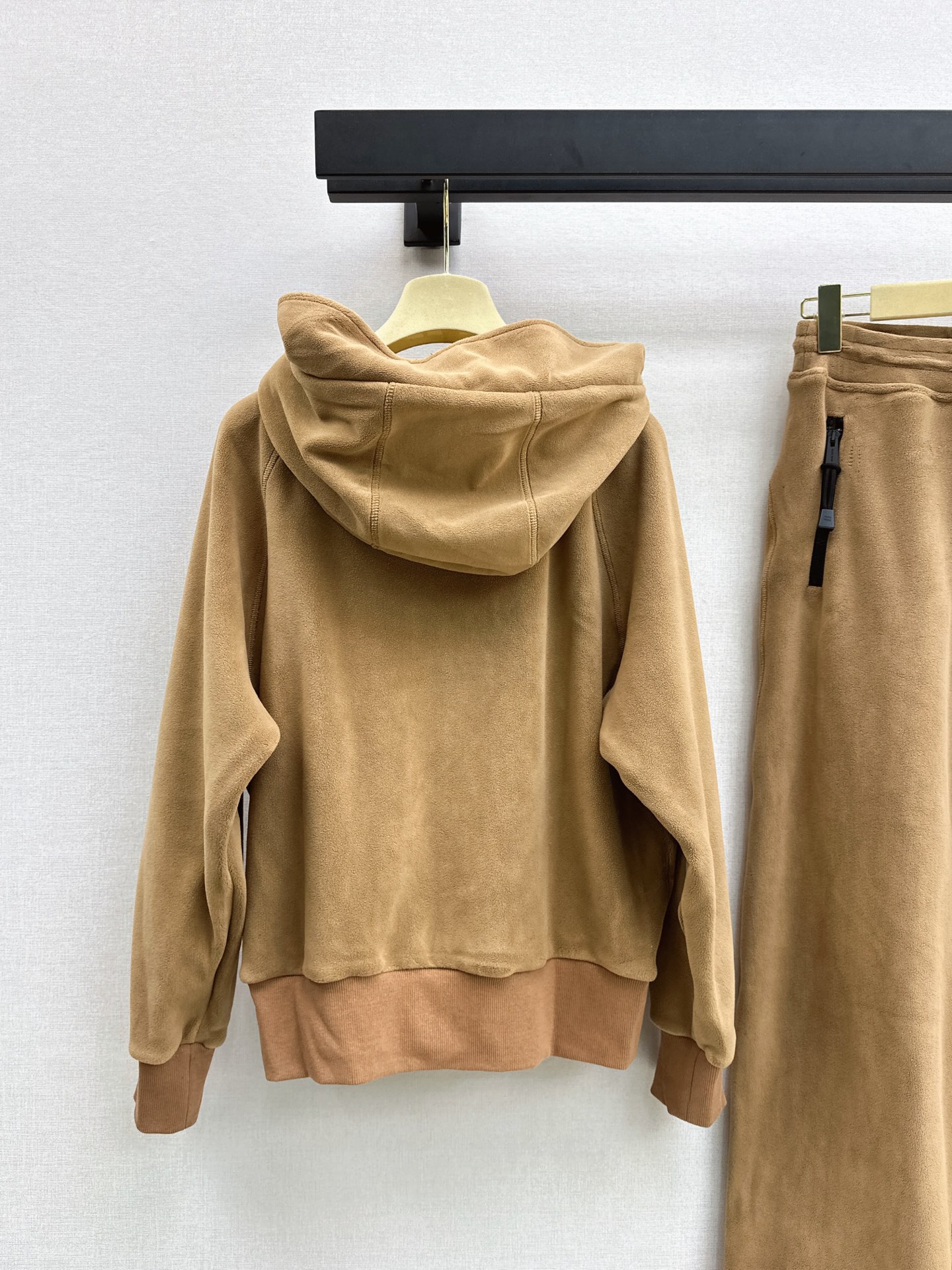 Miu 26fw casual hooded jacket pants sets