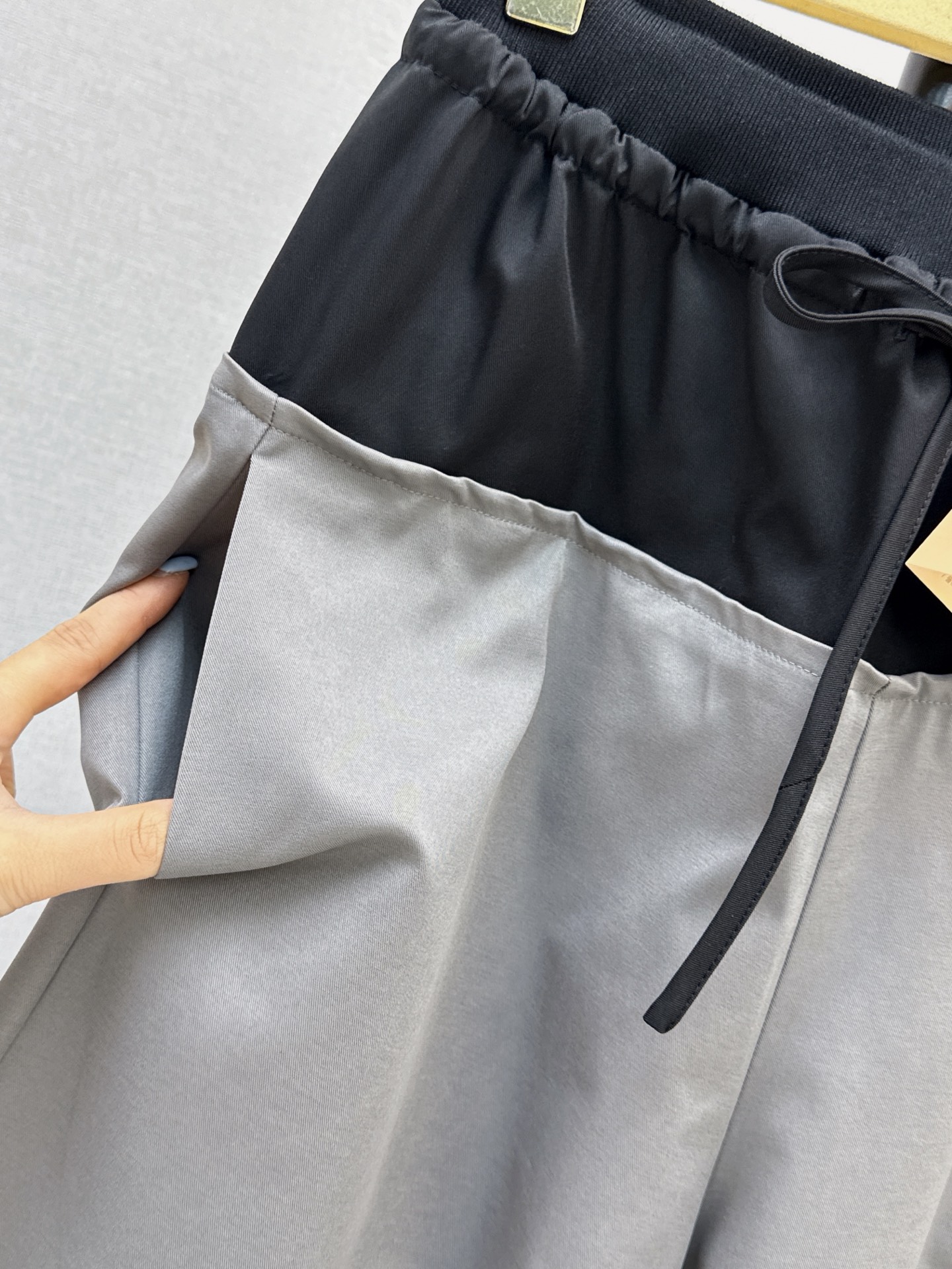 Miu 26fw contract wide-leg pants