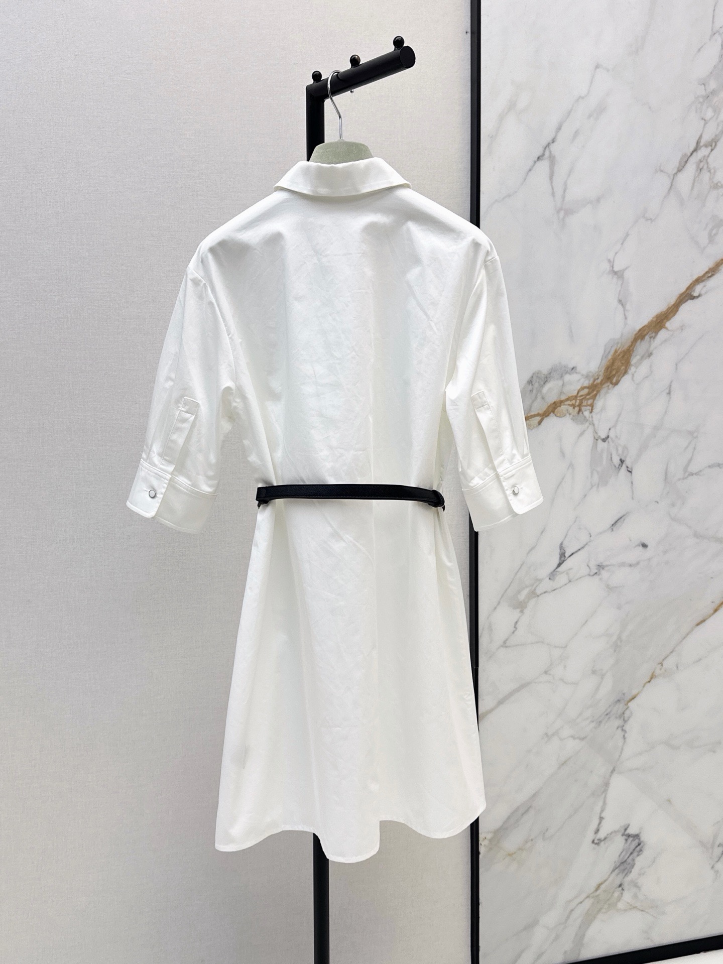 Her 26ss belted shirt dress