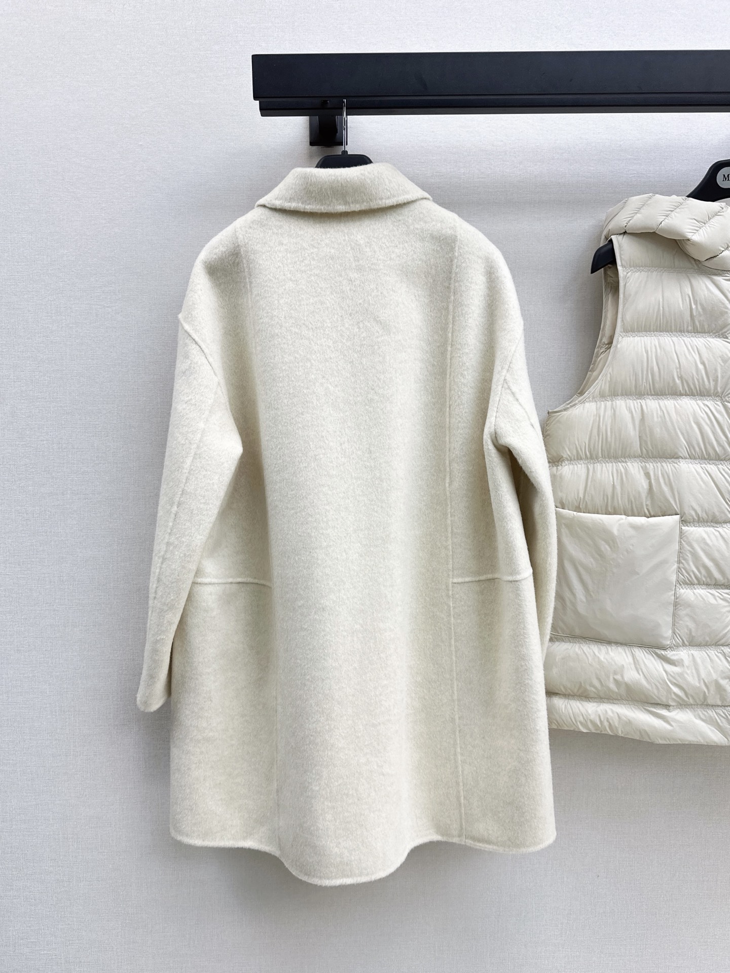 Max 26fw down vest woolen overcoats sets