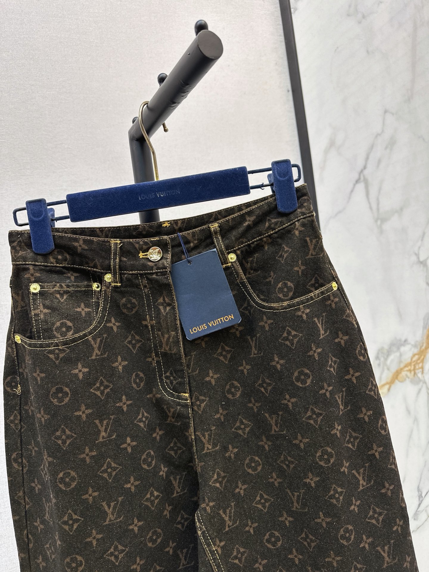 Loui 26fw cropped denim pants