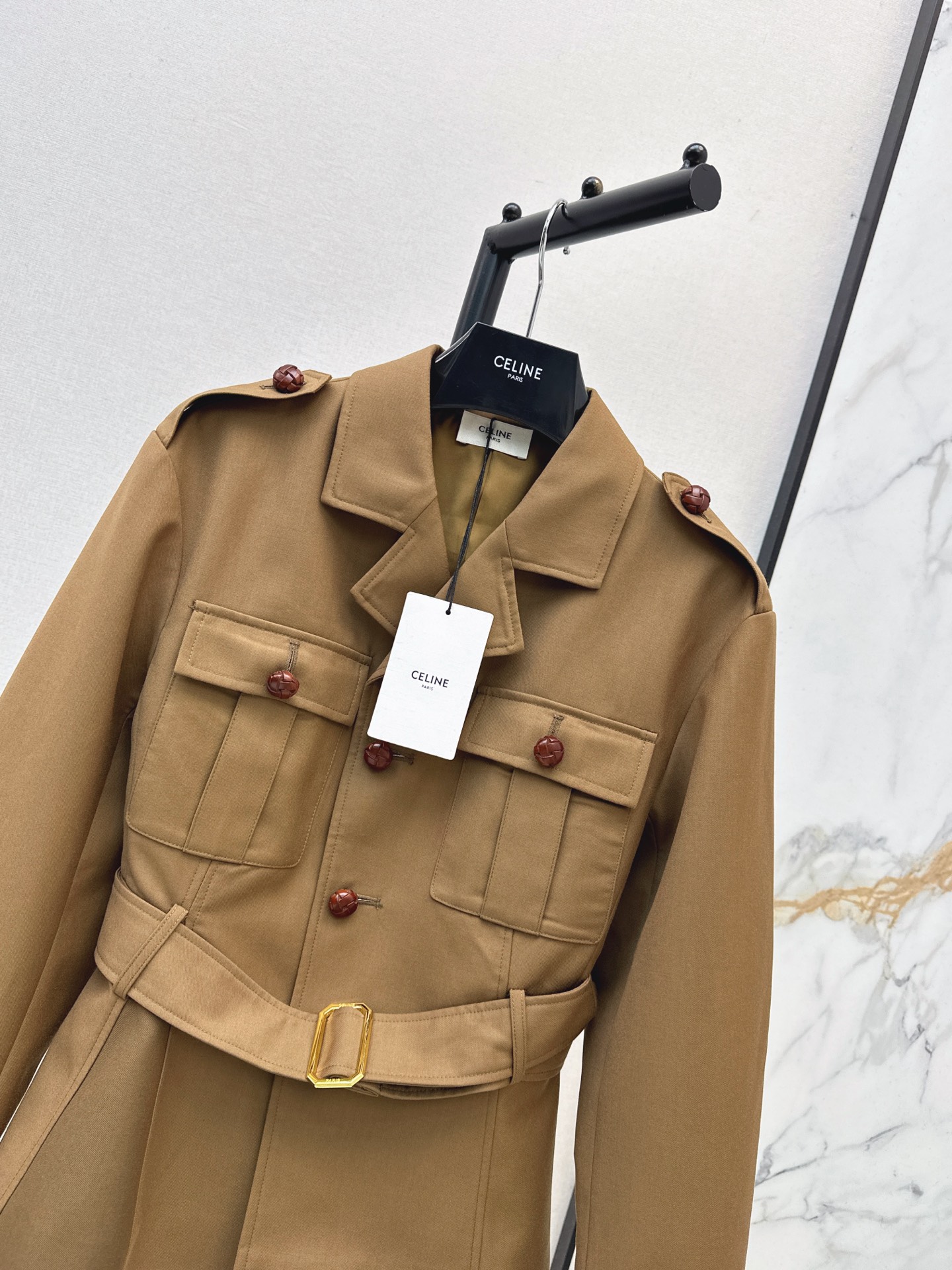 Celi 26fw belted jacket