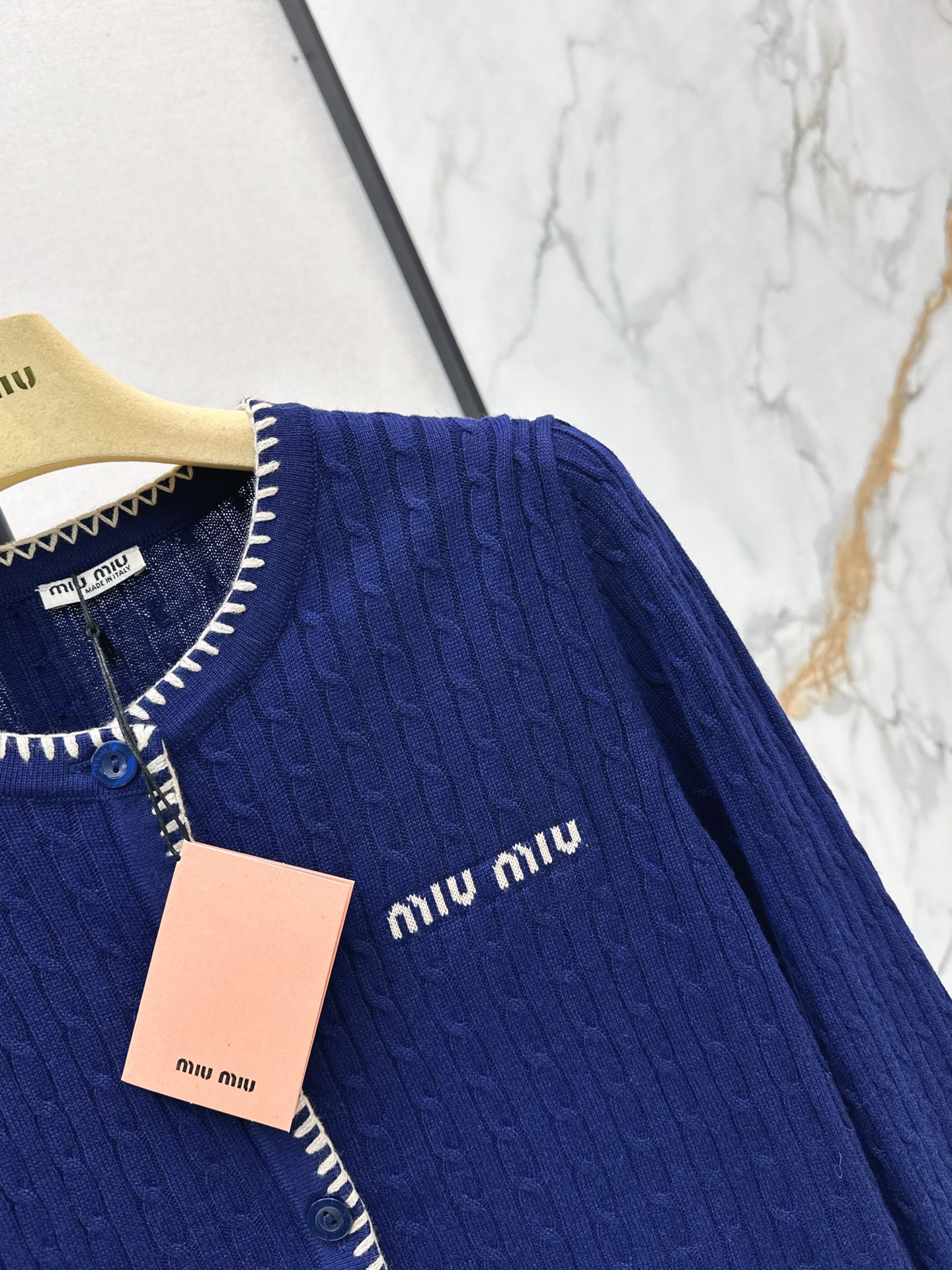 Miu 26fw knit cardigan