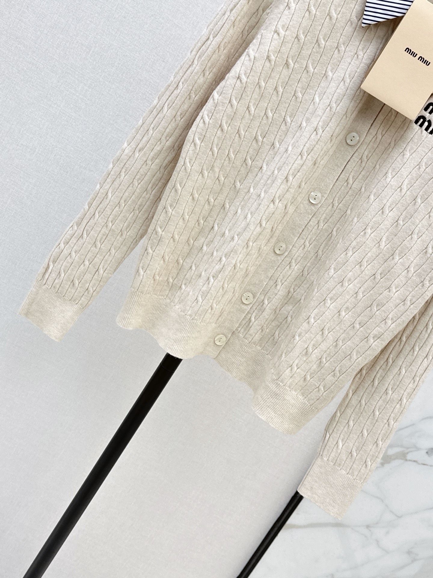 Miu 26fw knit sweater